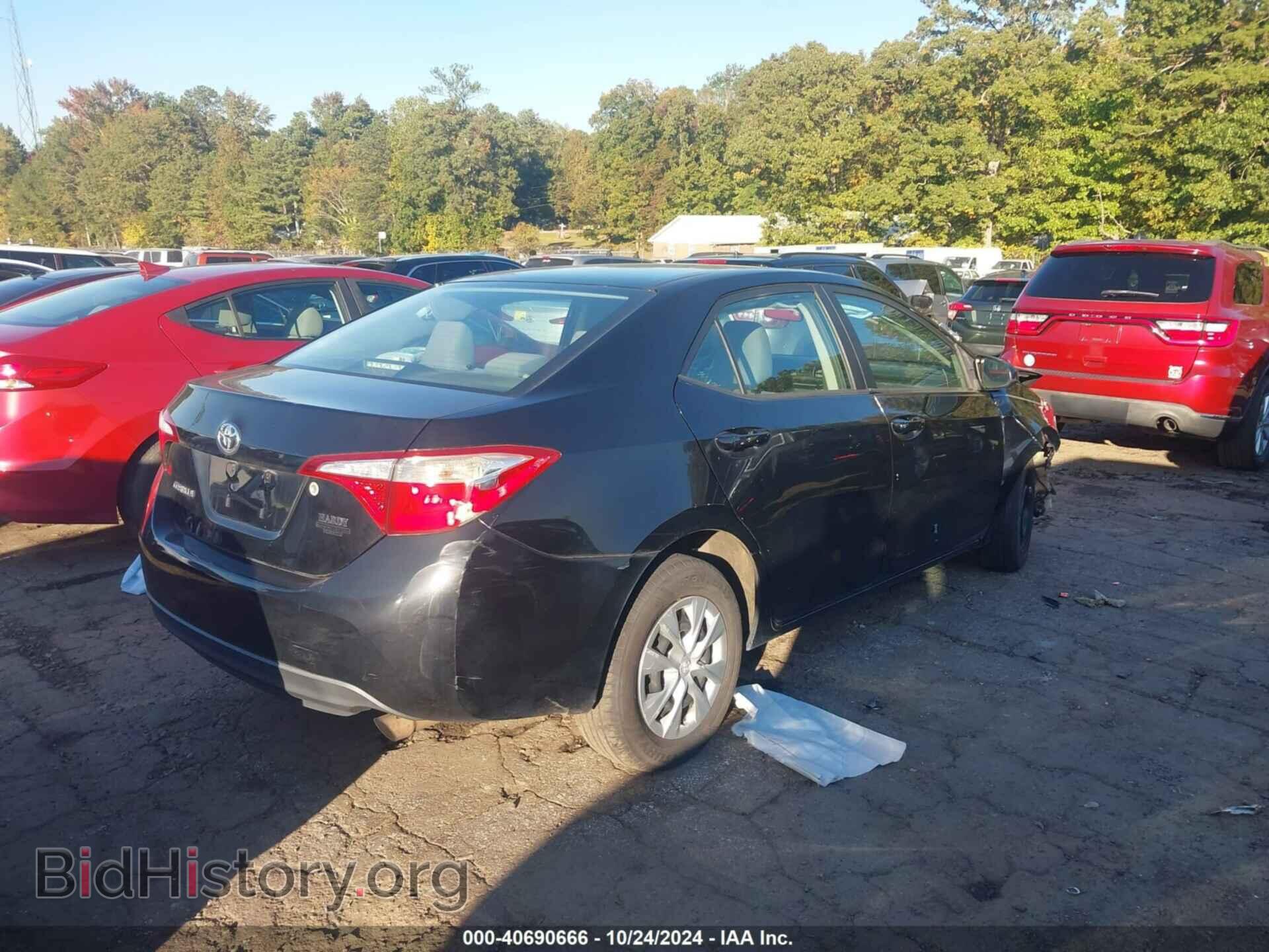 2014 TOYOTA COROLLA - VIN: 2T1BURHE4EC070499 - Фото 4