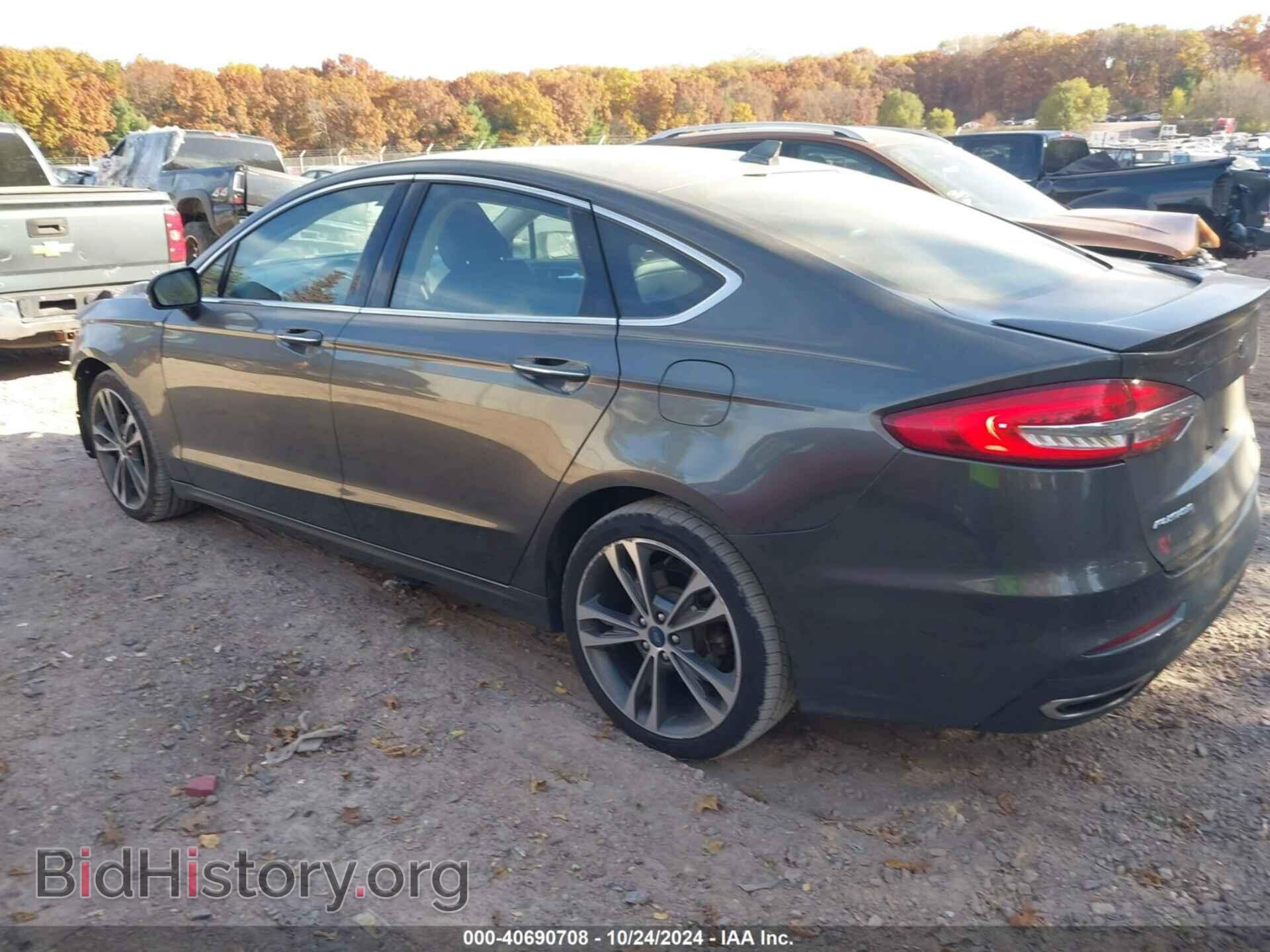 2020 FORD FUSION - VIN: 3FA6P0D90LR193579 - Фото 3