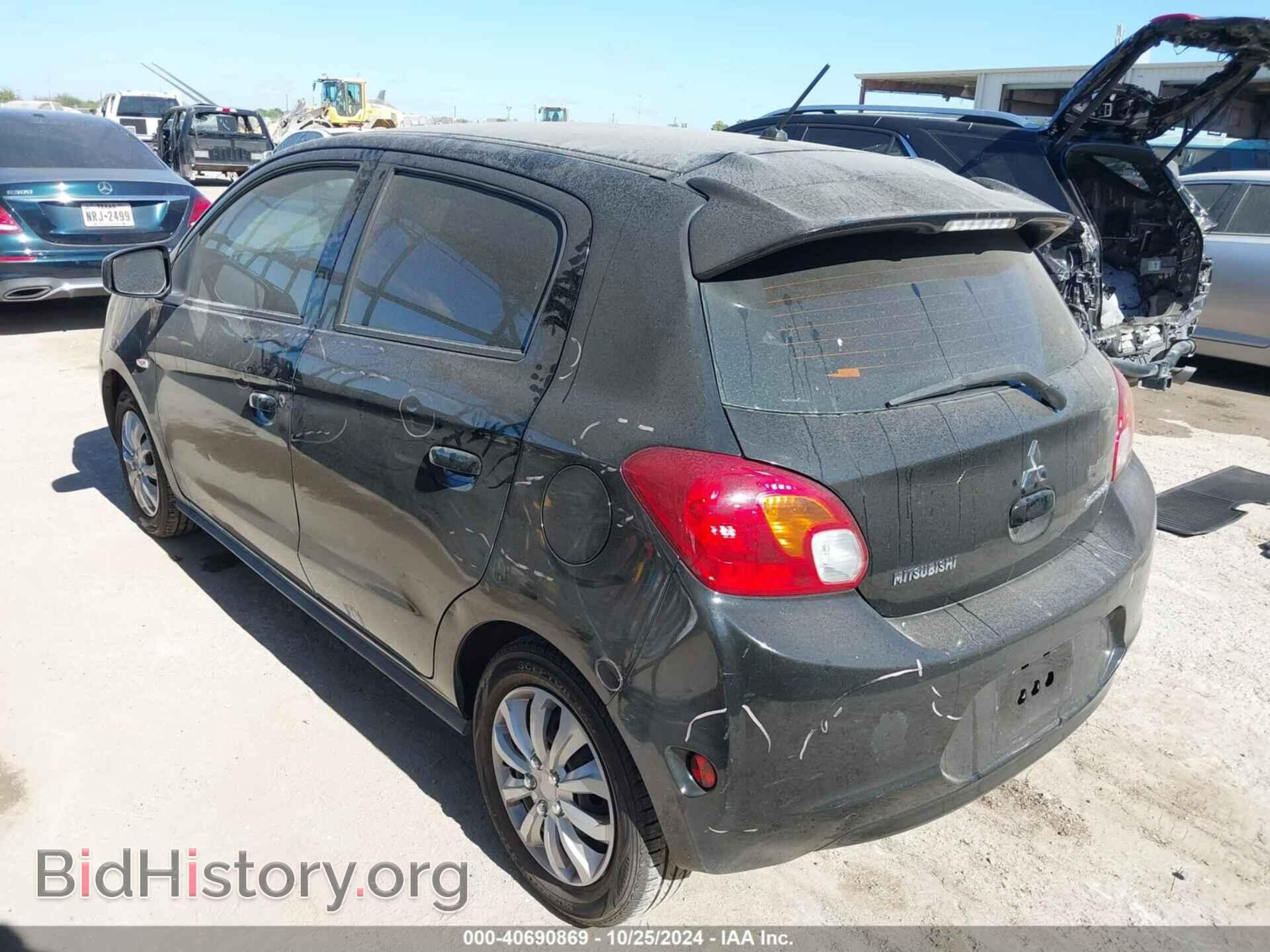 2015 MITSUBISHI MIRAGE - VIN: ML32A3HJ2FH007503 - Фото 3