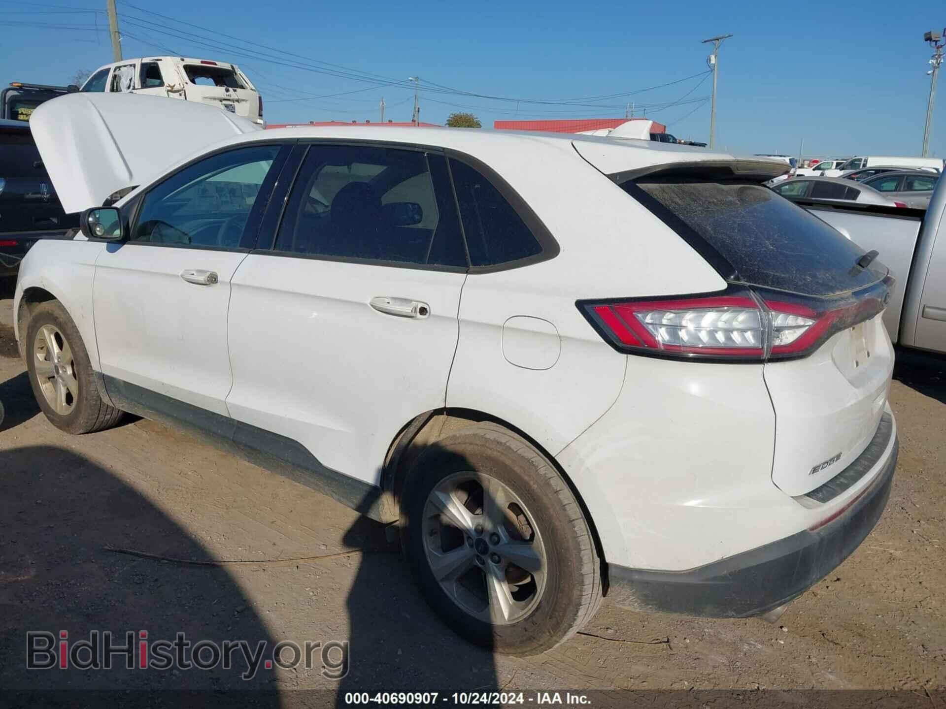 2015 FORD EDGE - VIN: 2FMTK3G85FBB43243 - Фото 3