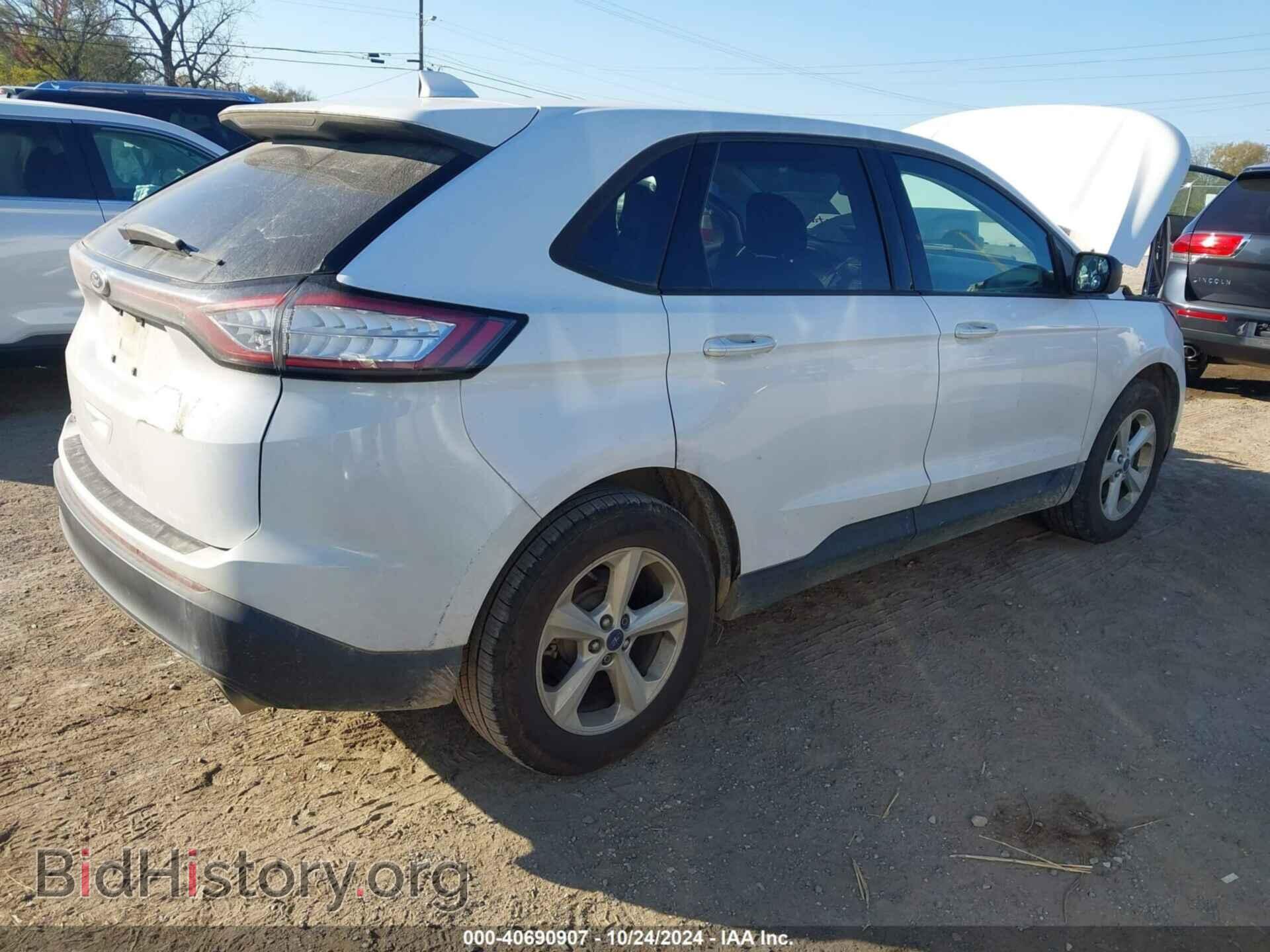 2015 FORD EDGE - VIN: 2FMTK3G85FBB43243 - Фото 4