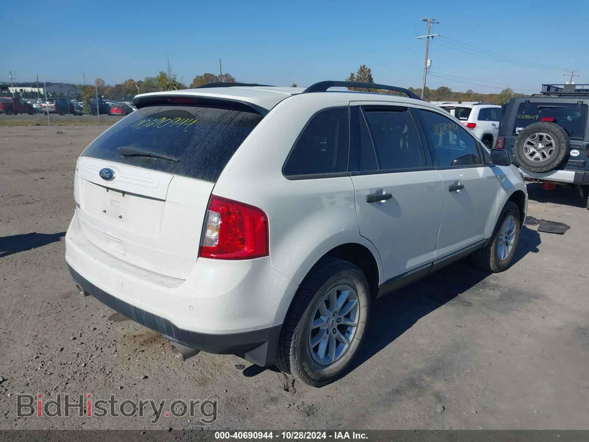2013 FORD EDGE - VIN: 2FMDK3GC7DBE18052 - Photo 4