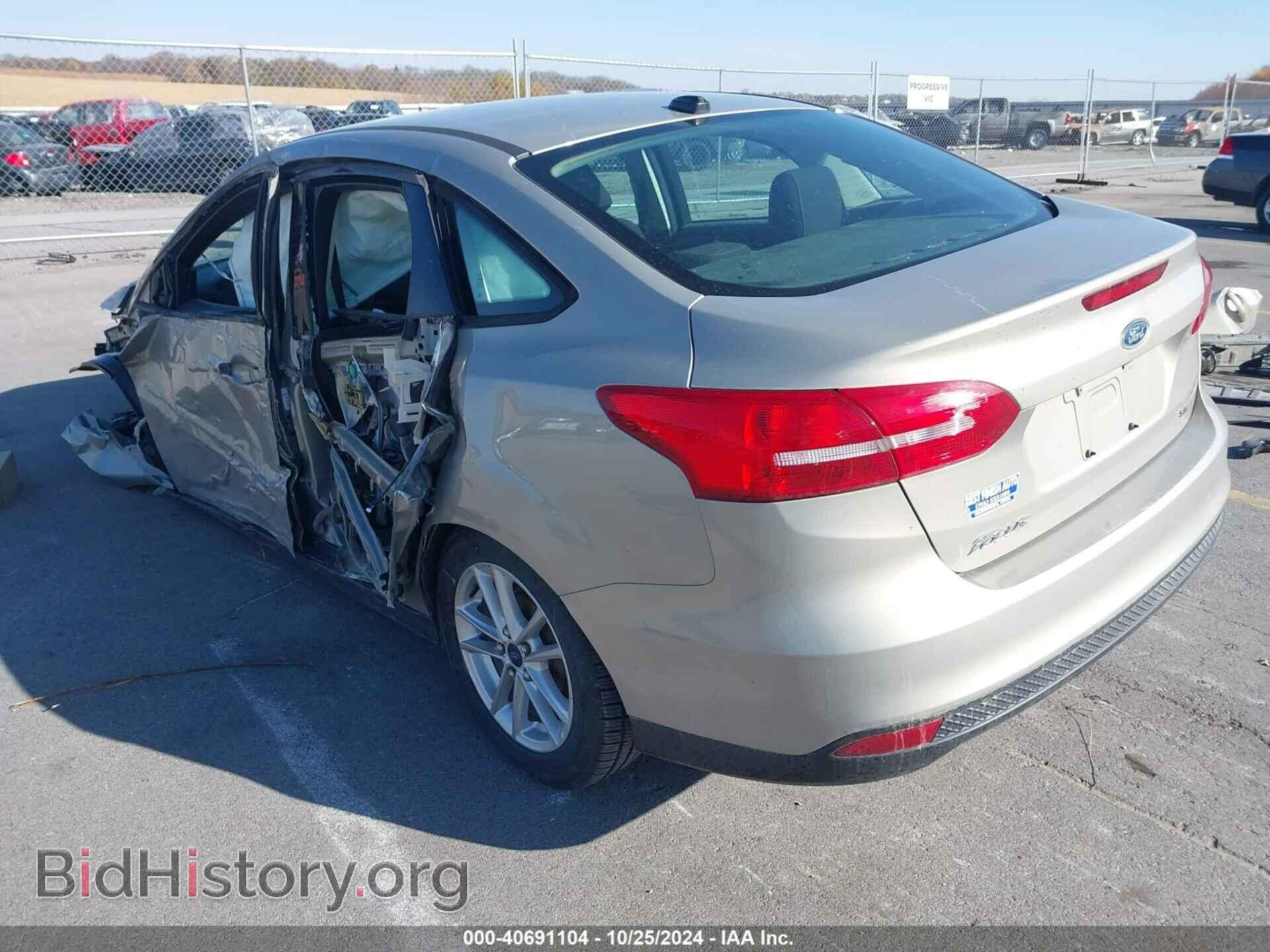 2015 FORD FOCUS - VIN: 1FADP3F25FL316398 - Фото 3