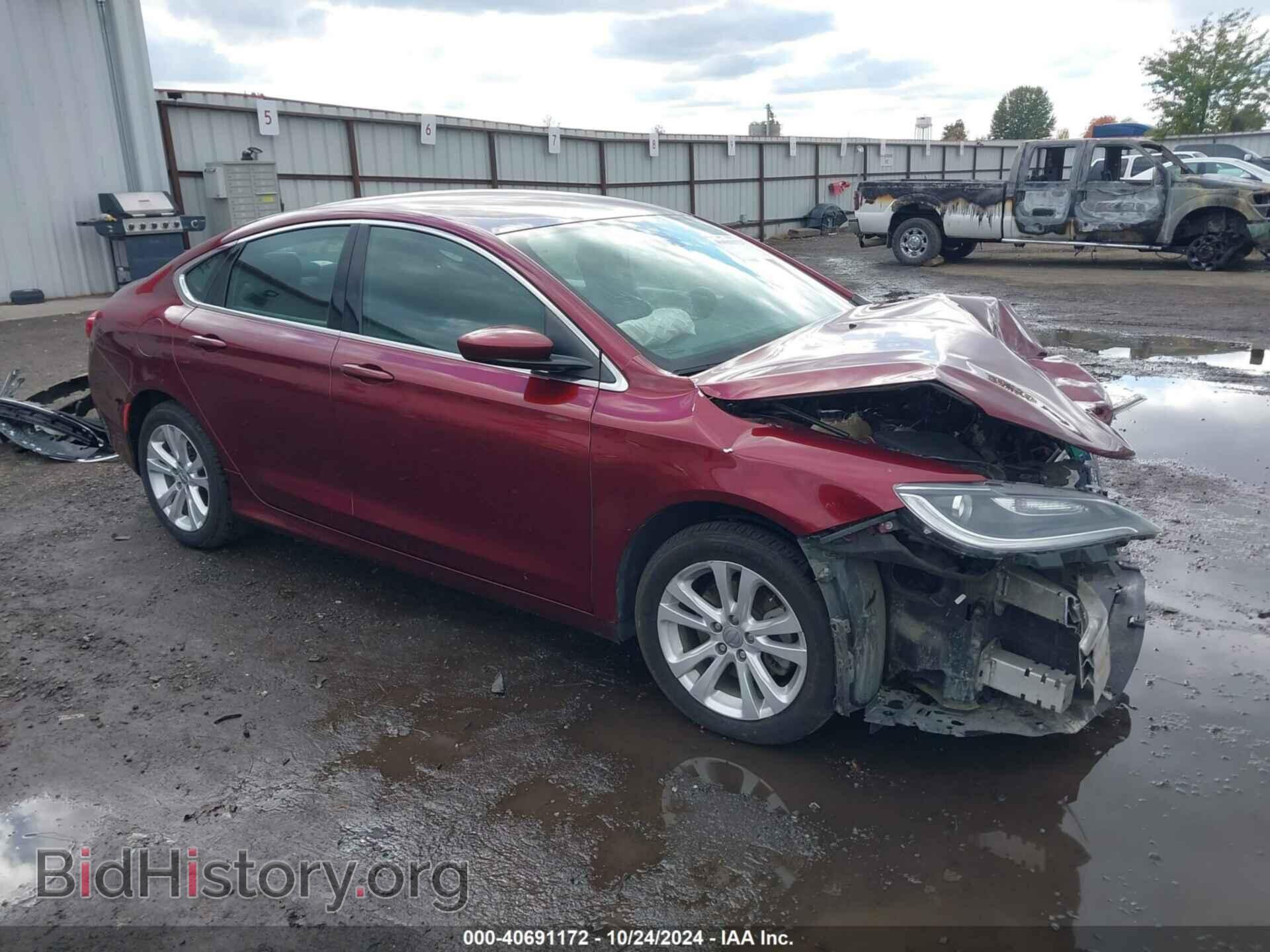 Photo 1C3CCCABXFN657460 - CHRYSLER 200 2015