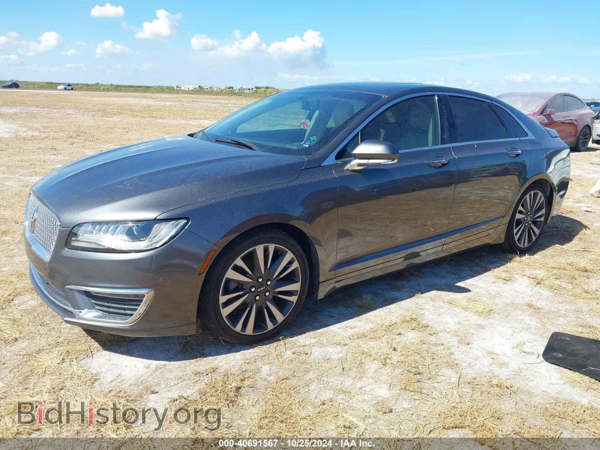 2017 LINCOLN MKZ - VIN: 3LN6L5C92HR614807 - Фото 2