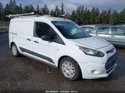 2015 Ford TRANSIT CONNECT XLT, white — VIN NM0LS7F73F1223332, IAAI