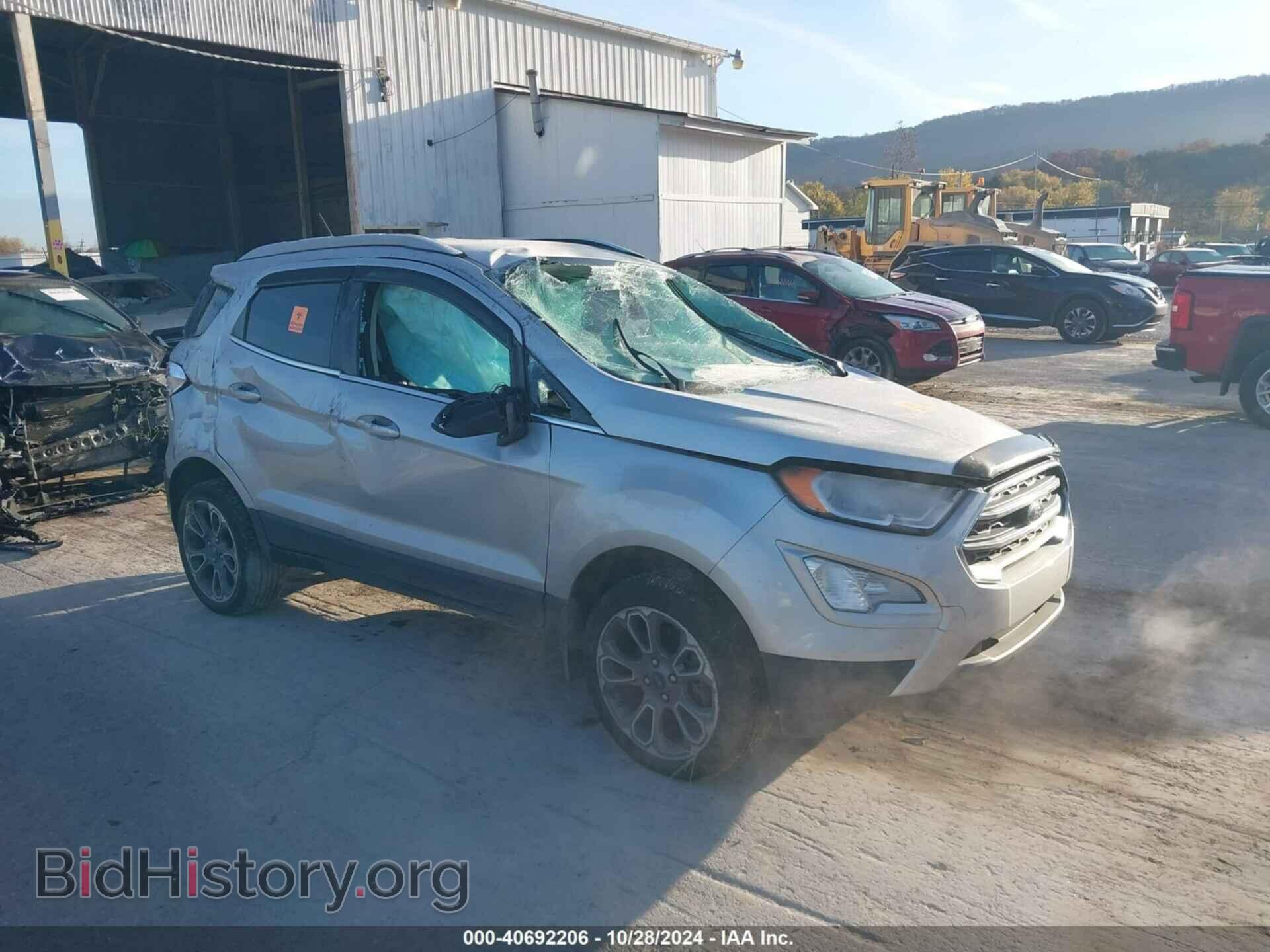 Photo MAJ6S3KL2KC254538 - FORD ECOSPORT 2019