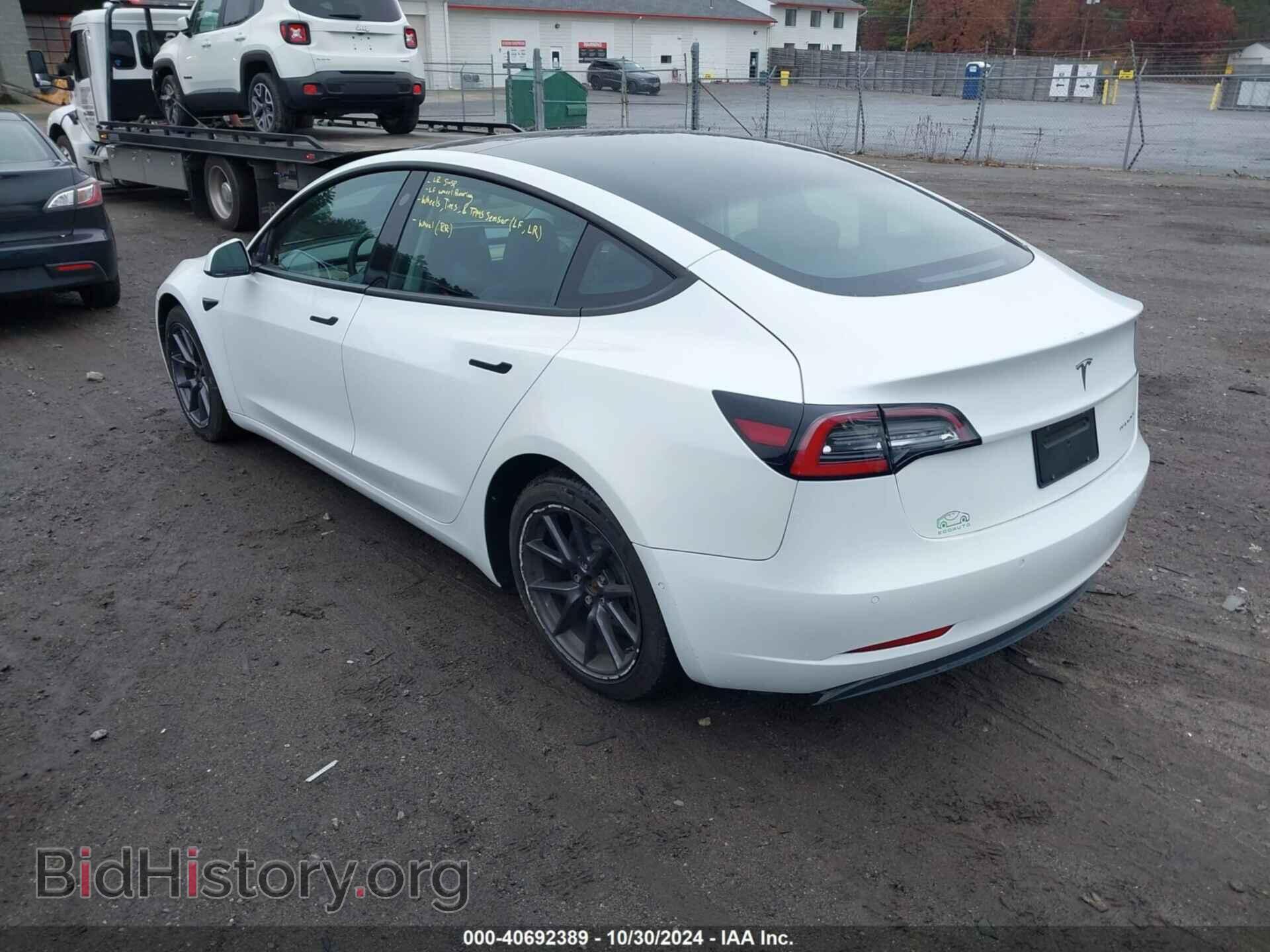 2022 TESLA MODEL 3 - VIN: 5YJ3E1EB4NF152435 - Фото 3