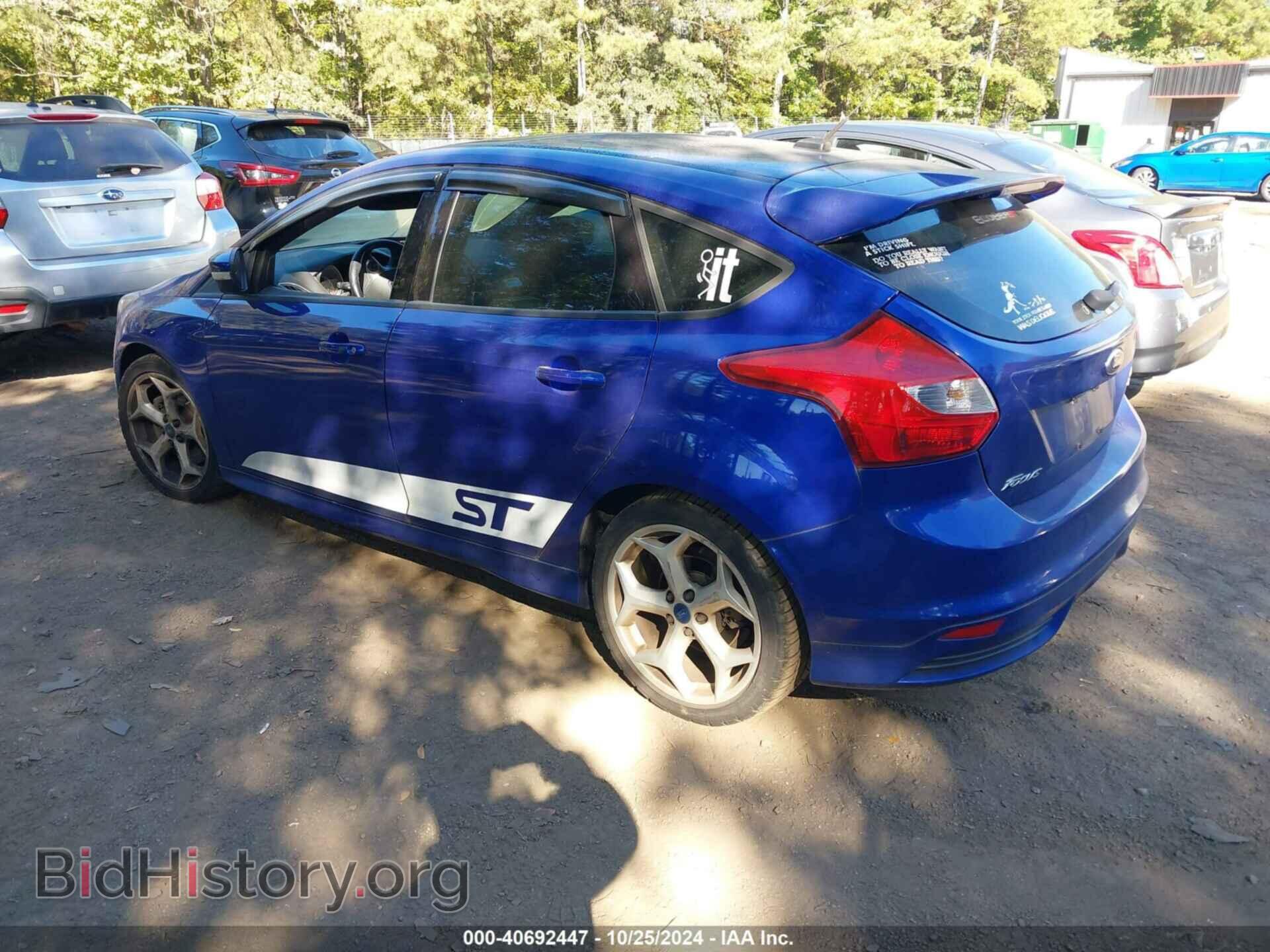 2014 FORD FOCUS ST - VIN: 1FADP3L91EL166242 - Фото 3