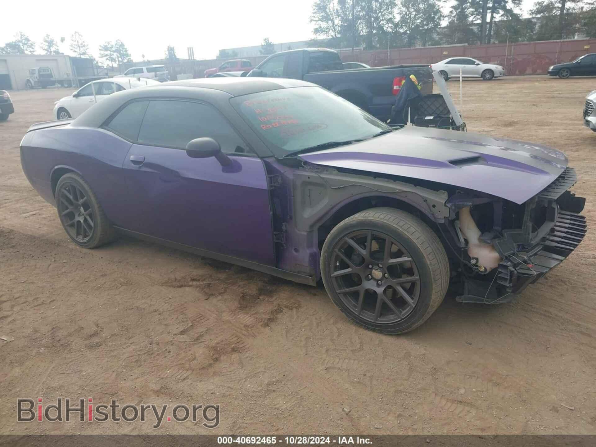 Фотография 2C3CDZFJ3GH202668 - DODGE CHALLENGER 2016