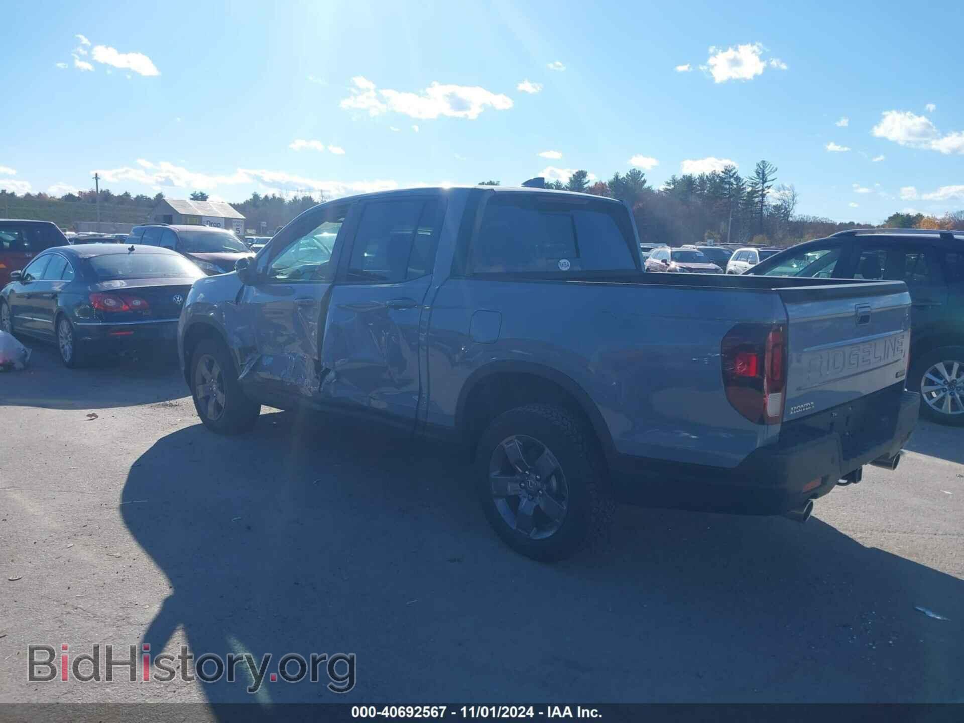 2024 HONDA RIDGELINE - VIN: 5FPYK3F69RB013328 - Фото 3