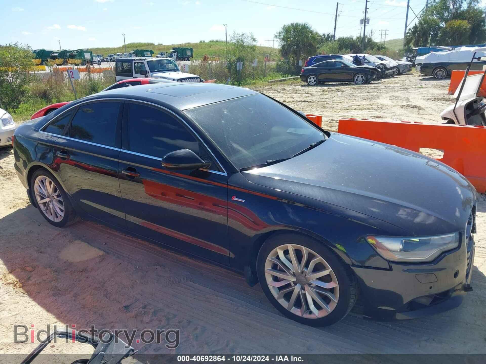 2012 AUDI A6 - VIN: WAUGGAFC3CN169337 - Фото 13