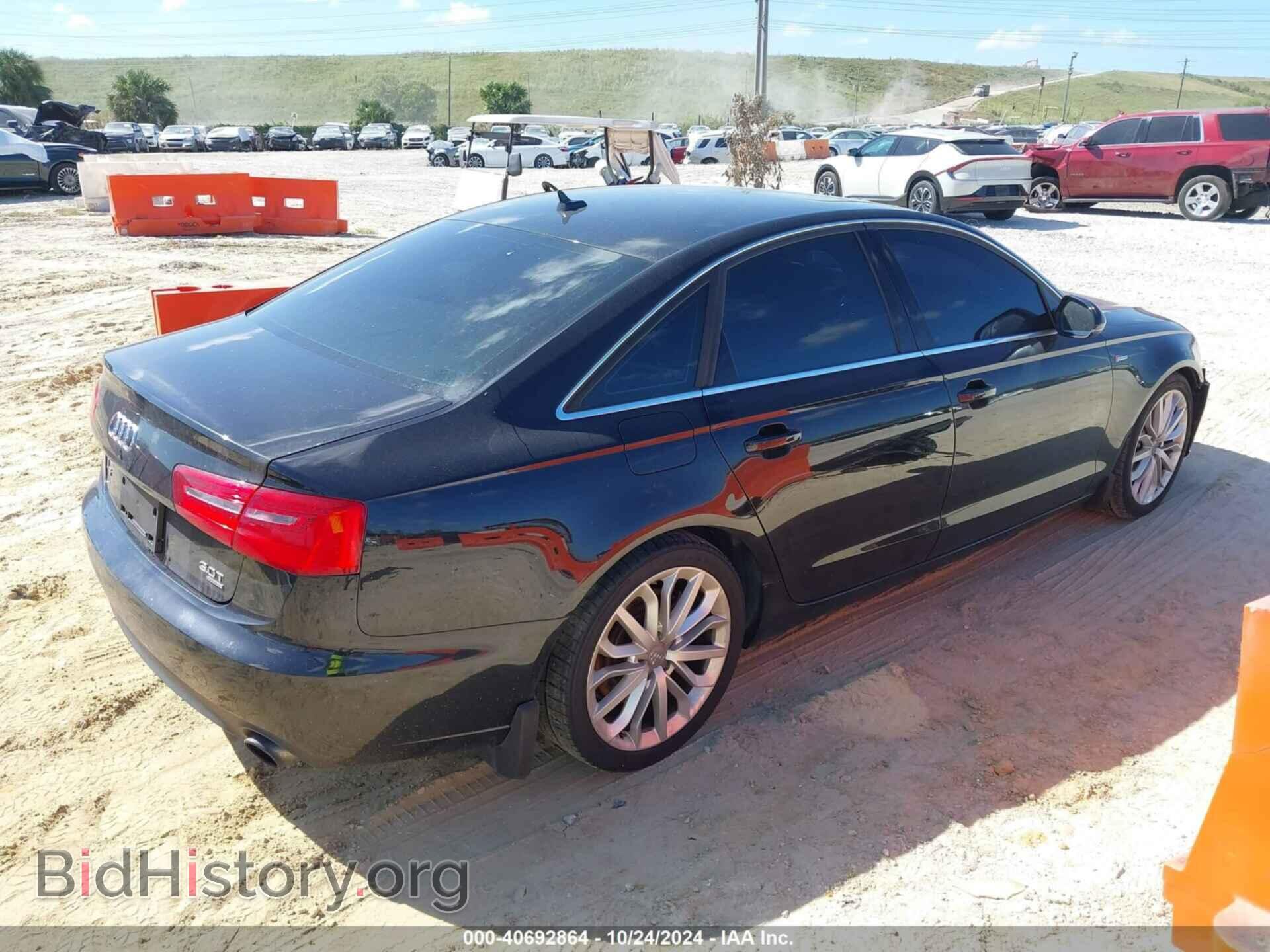 2012 AUDI A6 - VIN: WAUGGAFC3CN169337 - Фото 4
