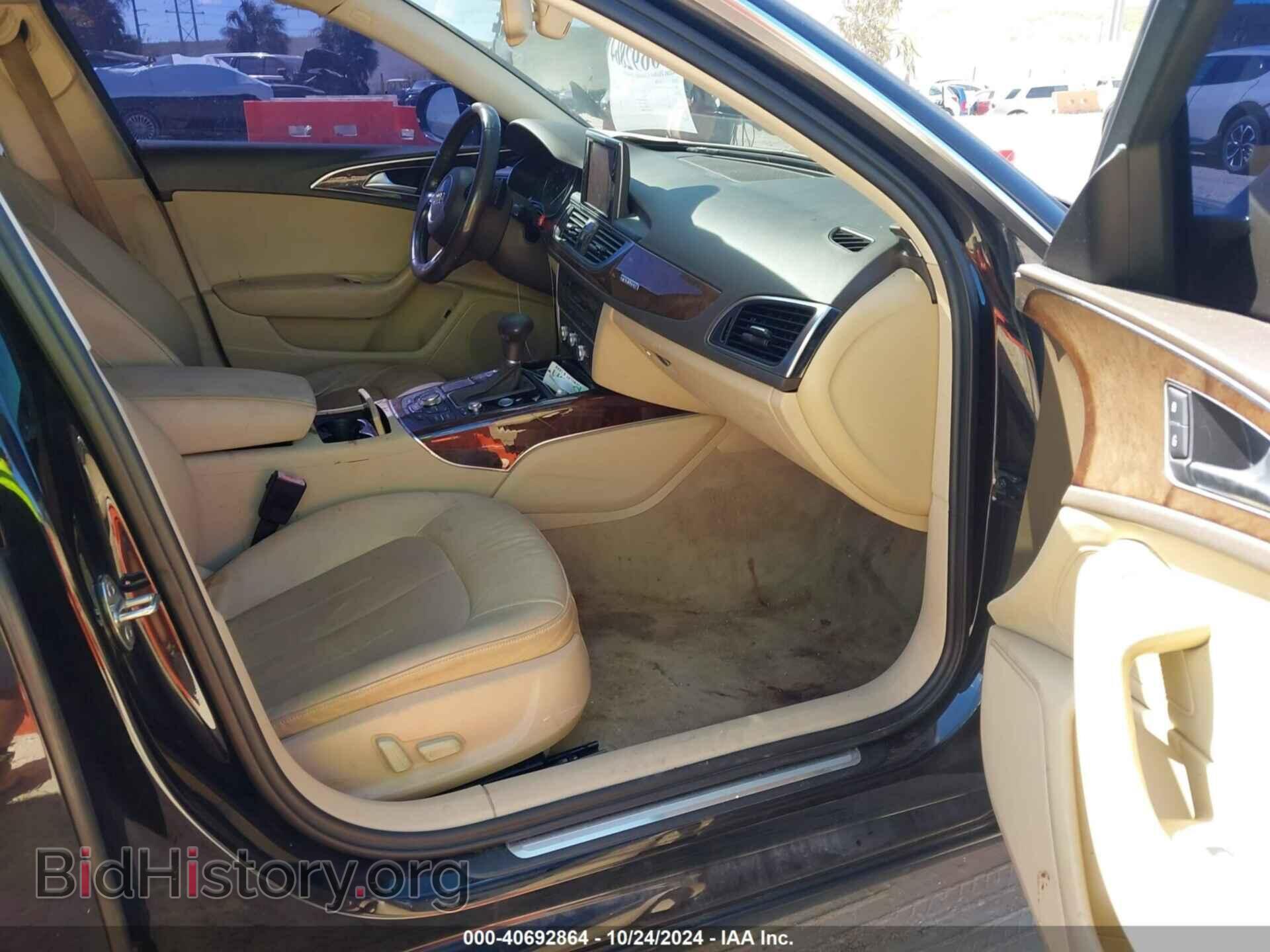 2012 AUDI A6 - VIN: WAUGGAFC3CN169337 - Фото 5