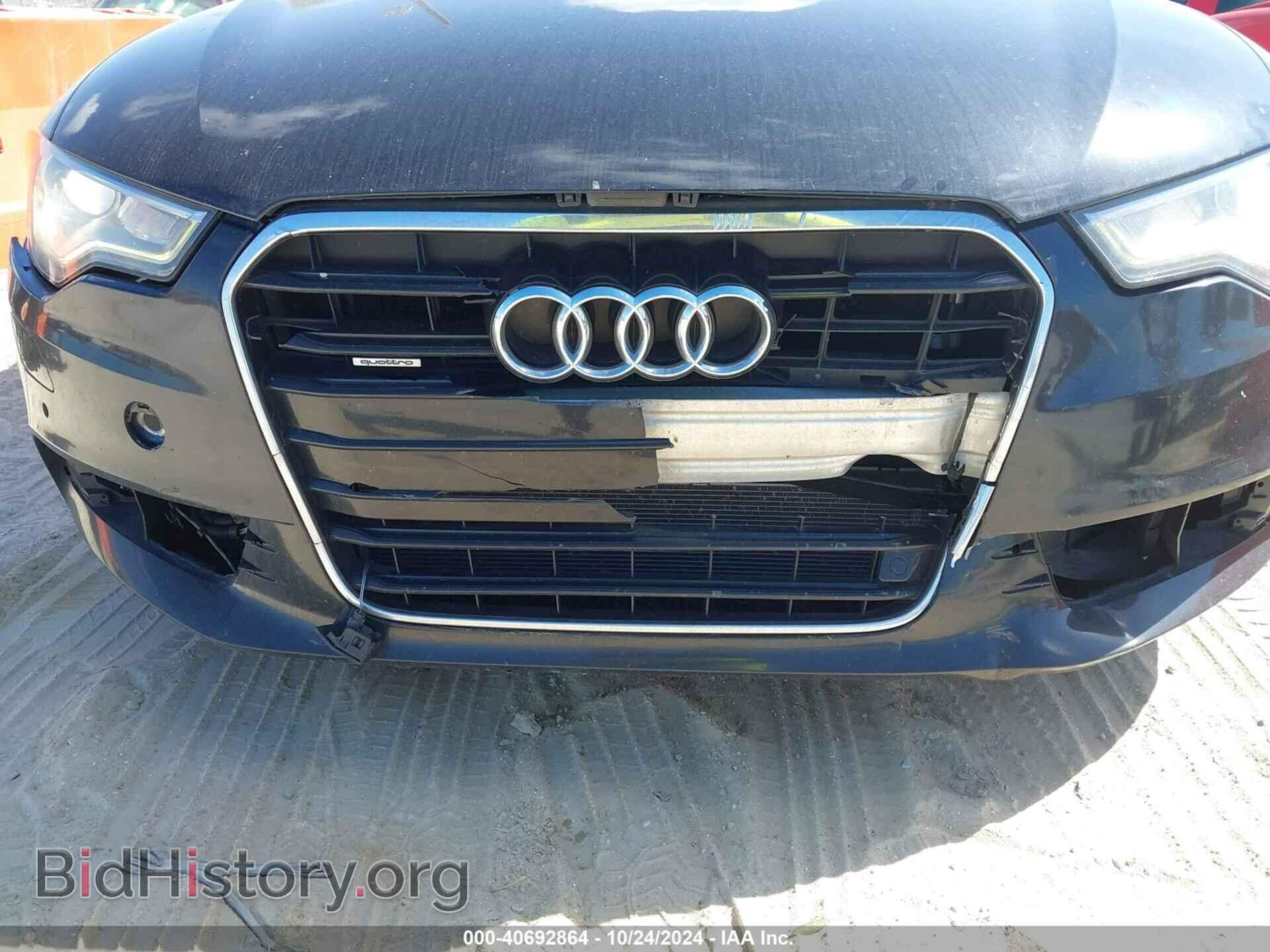 2012 AUDI A6 - VIN: WAUGGAFC3CN169337 - Фото 6