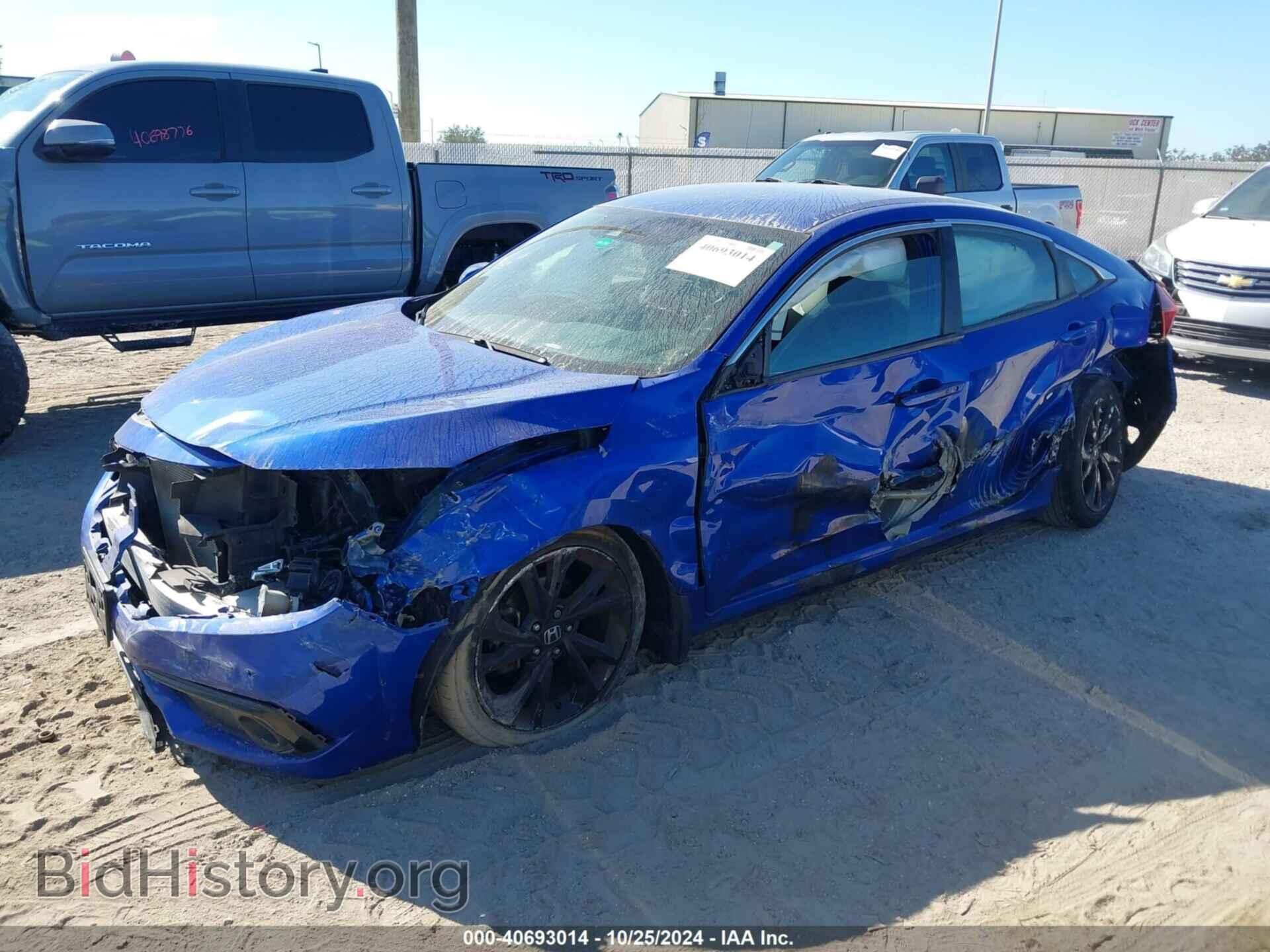 2020 HONDA CIVIC - VIN: 19XFC2F80LE214959 - Фото 2