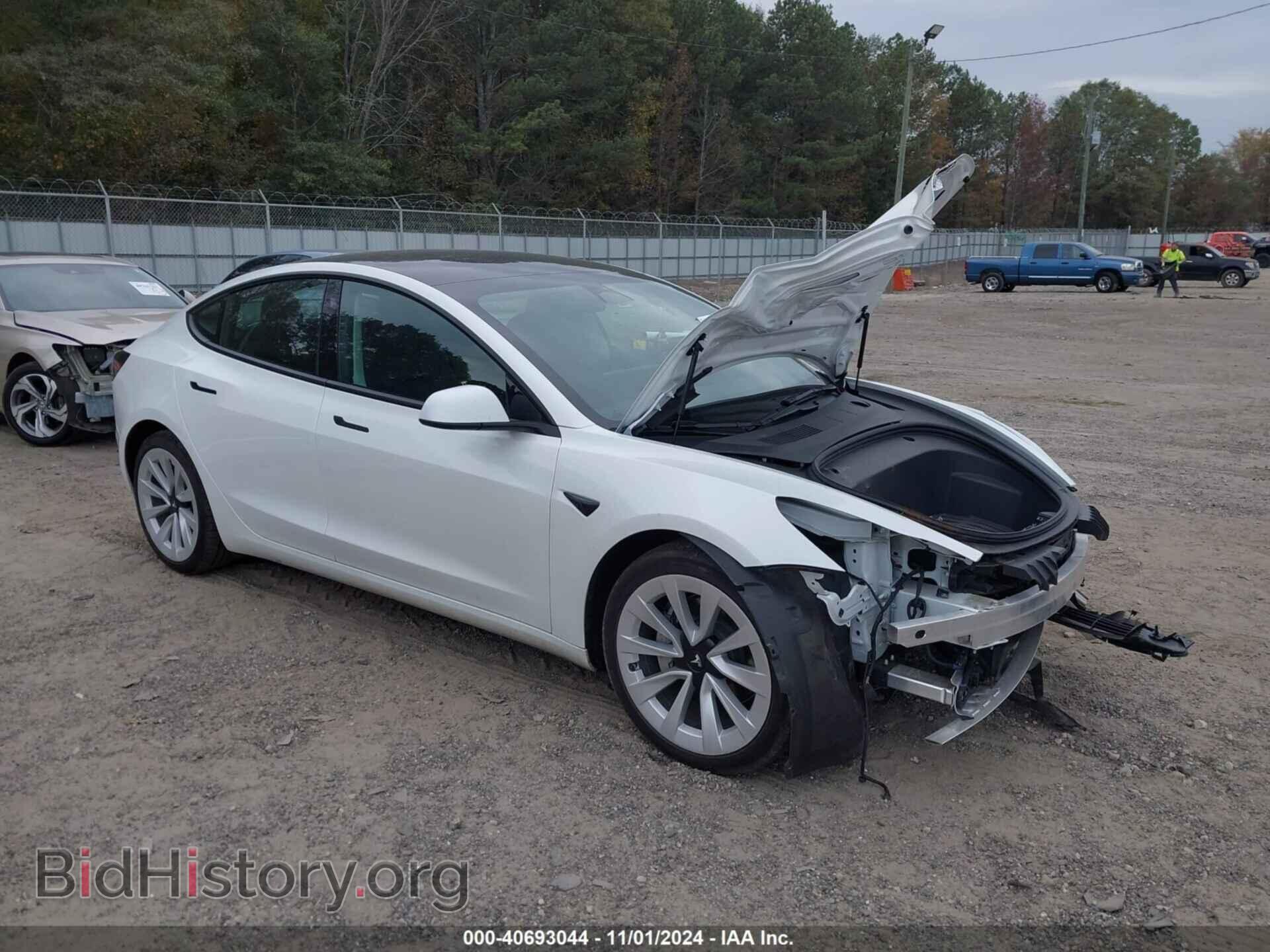 Фотография 5YJ3E1EA3NF302753 - TESLA MODEL 3 2022