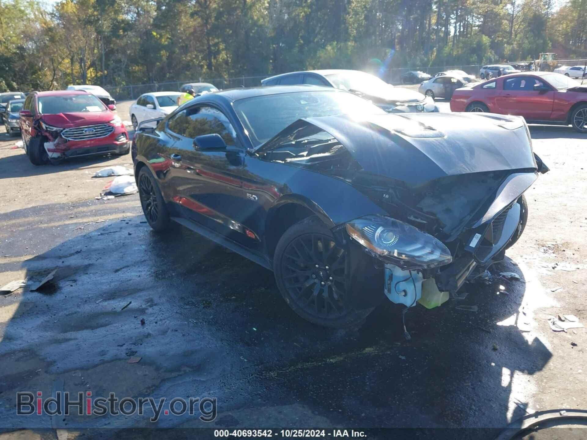 Photo 1FA6P8CF6M5129816 - FORD MUSTANG 2021