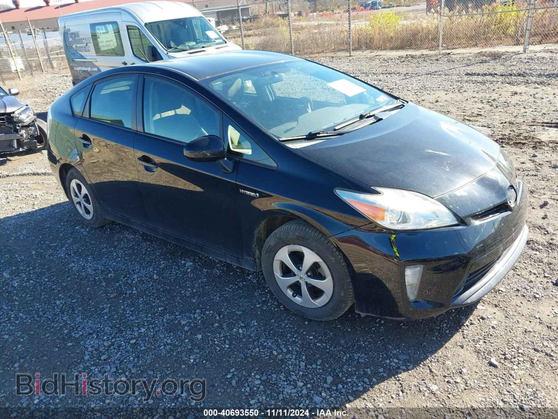 Photo JTDKN3DU4E0383313 - TOYOTA PRIUS 2014