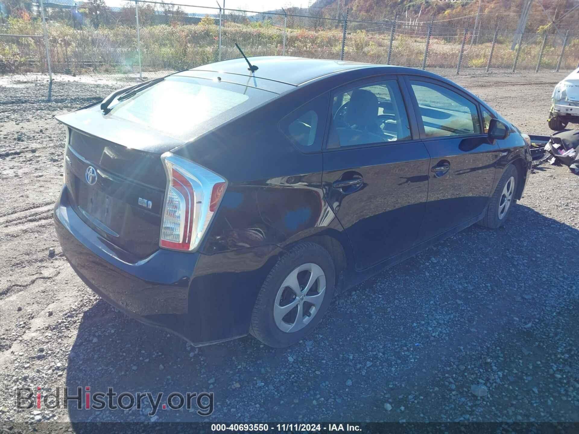 2014 TOYOTA PRIUS - VIN: JTDKN3DU4E0383313 - Фото 4