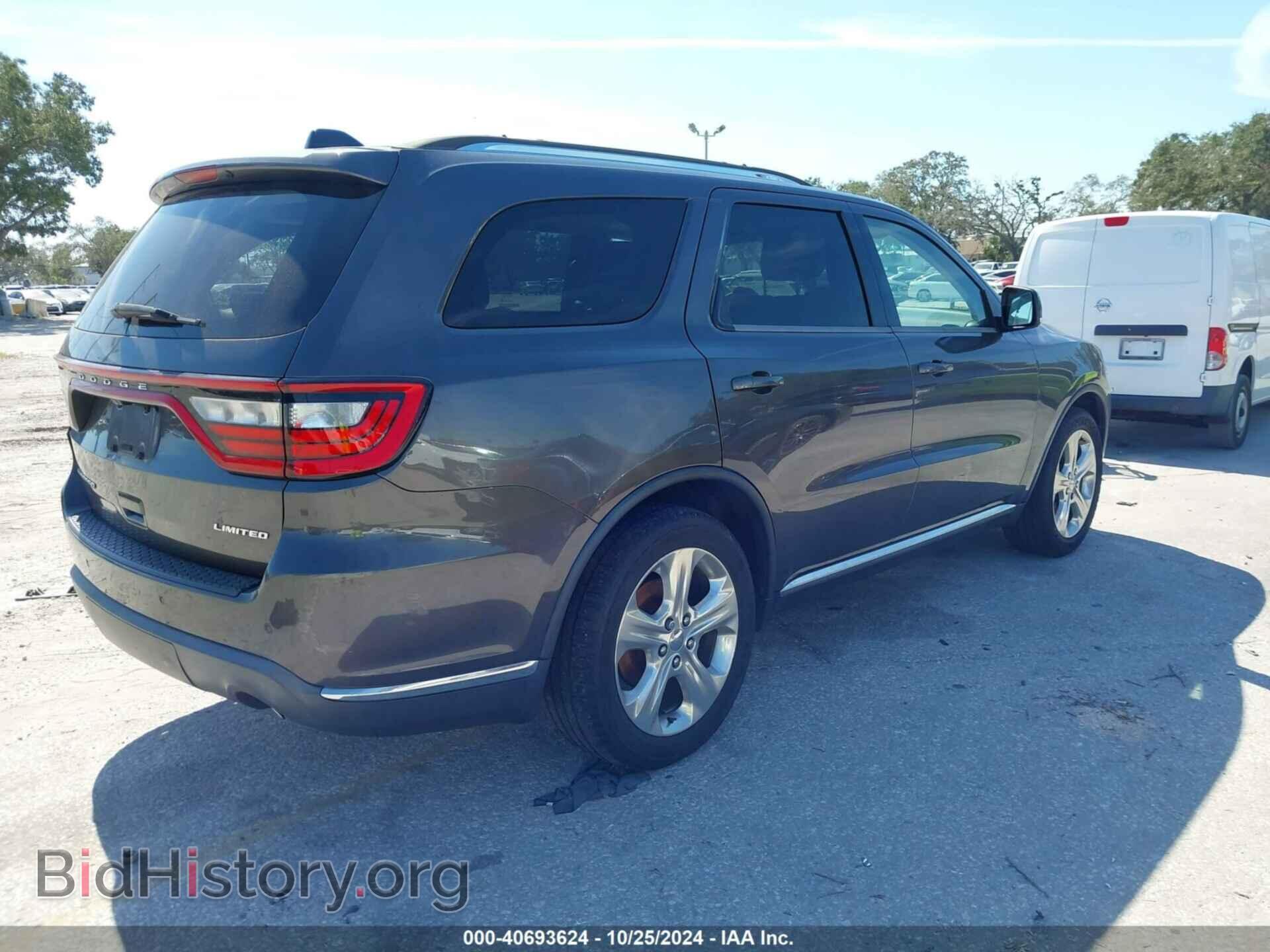 2015 DODGE DURANGO - VIN: 1C4RDHDG2FC745423 - Фото 4