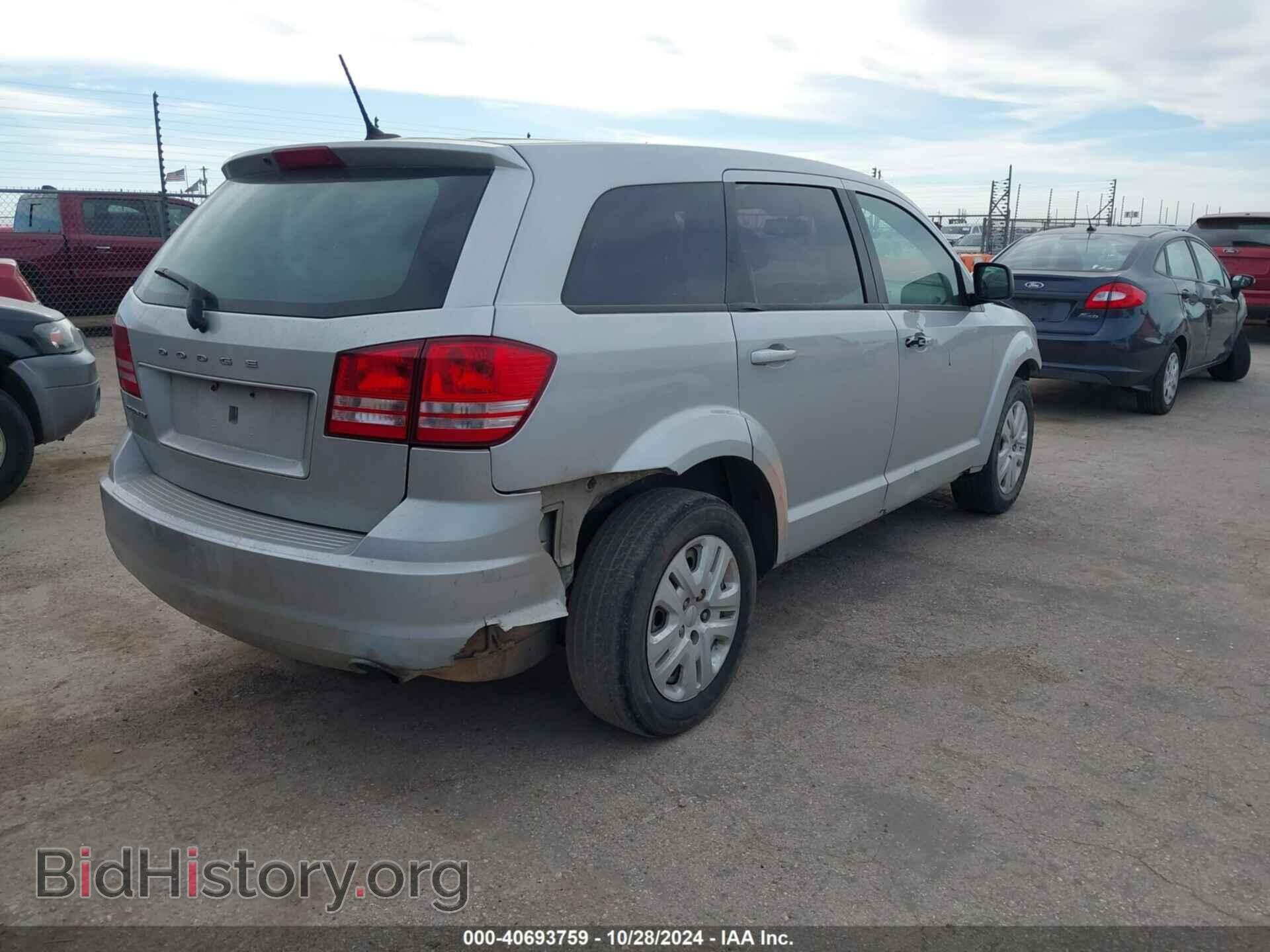 2014 DODGE JOURNEY - VIN: 3C4PDCAB6ET289416 - Фото 4
