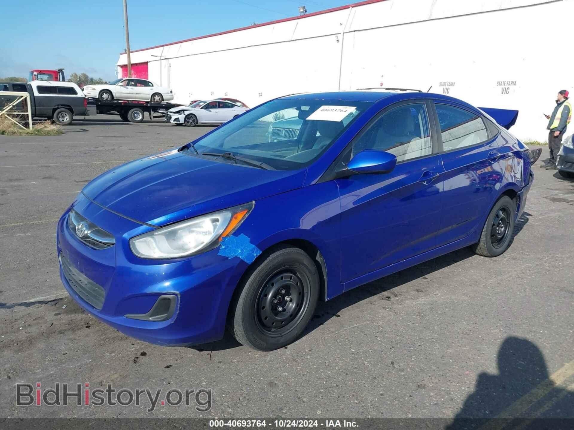2013 HYUNDAI ACCENT - VIN: KMHCT4AE6DU481453 - Фото 2