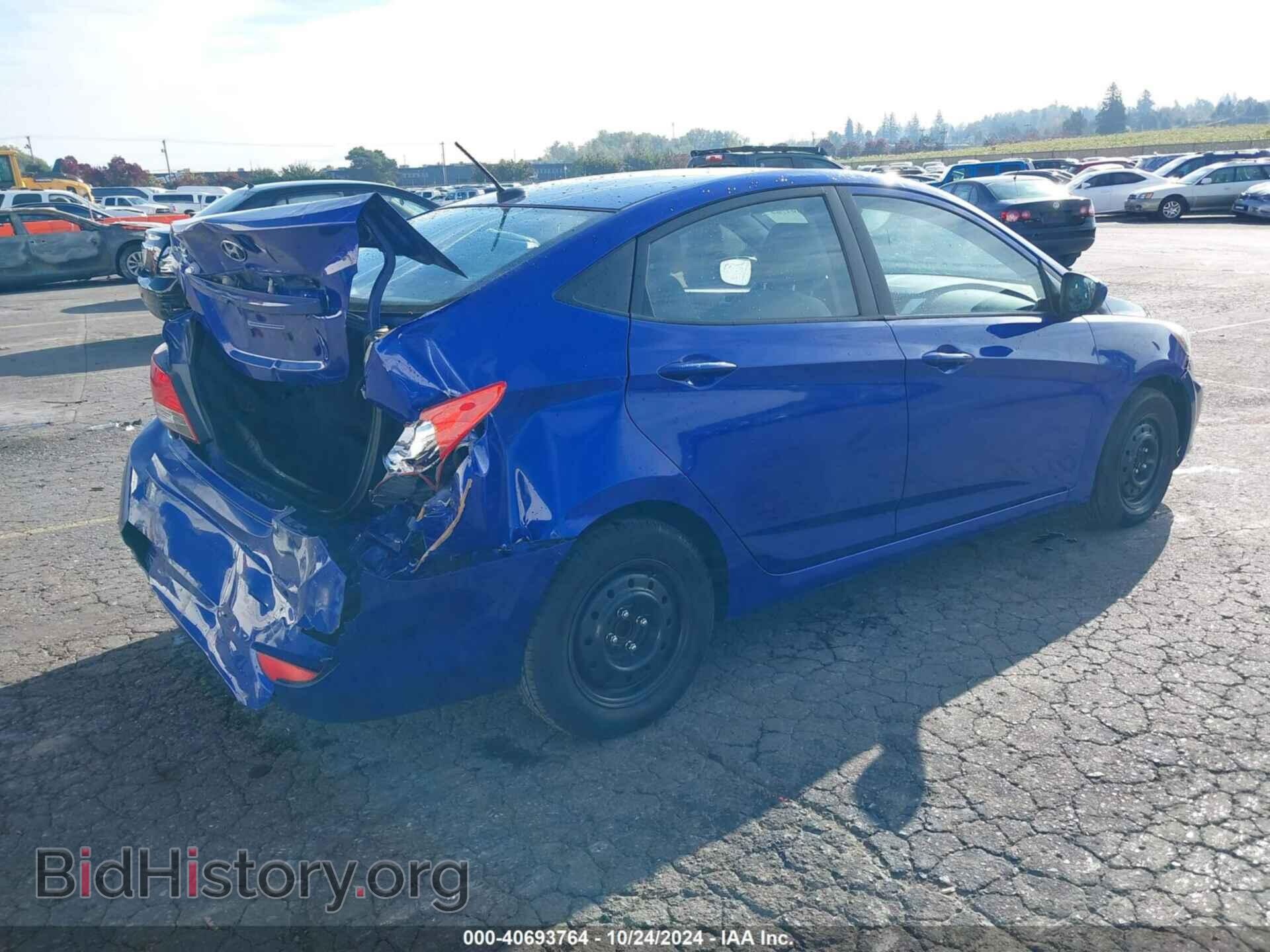 2013 HYUNDAI ACCENT - VIN: KMHCT4AE6DU481453 - Фото 4