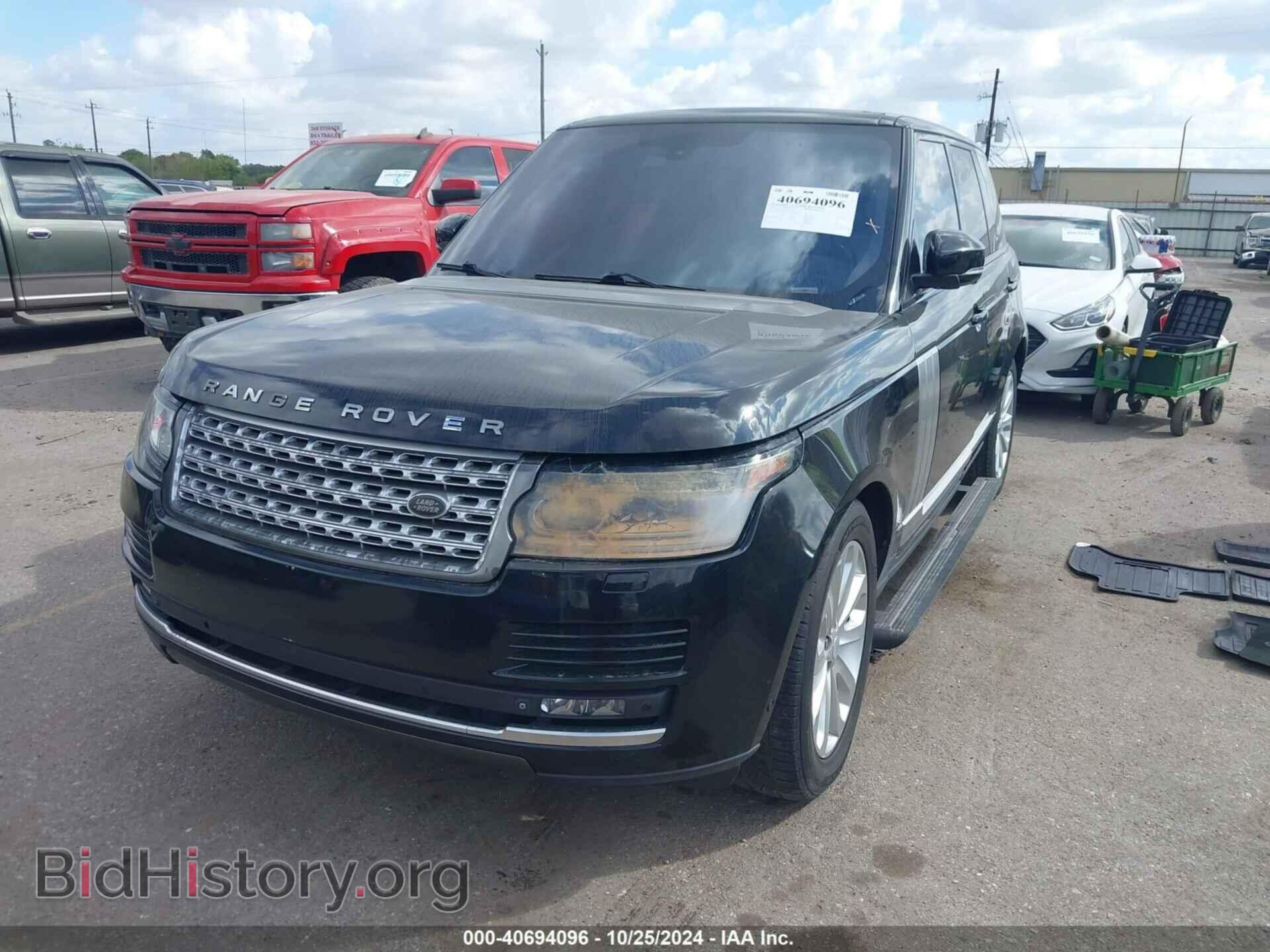 2014 LAND ROVER RANGE ROVER - VIN: SALGS2VFXEA133909 - Фото 2