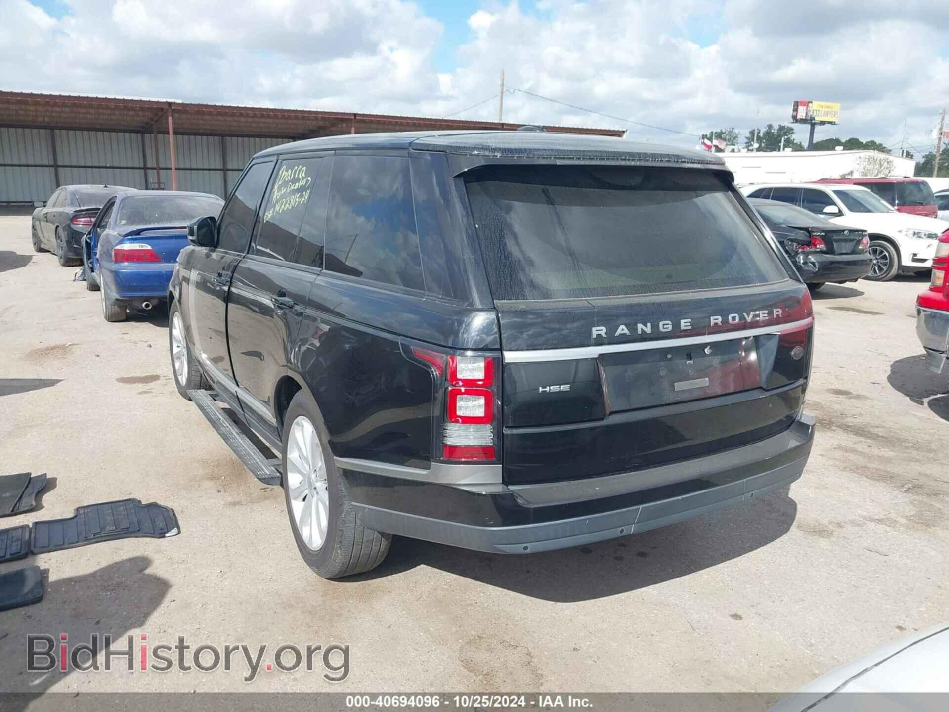 2014 LAND ROVER RANGE ROVER - VIN: SALGS2VFXEA133909 - Фото 3