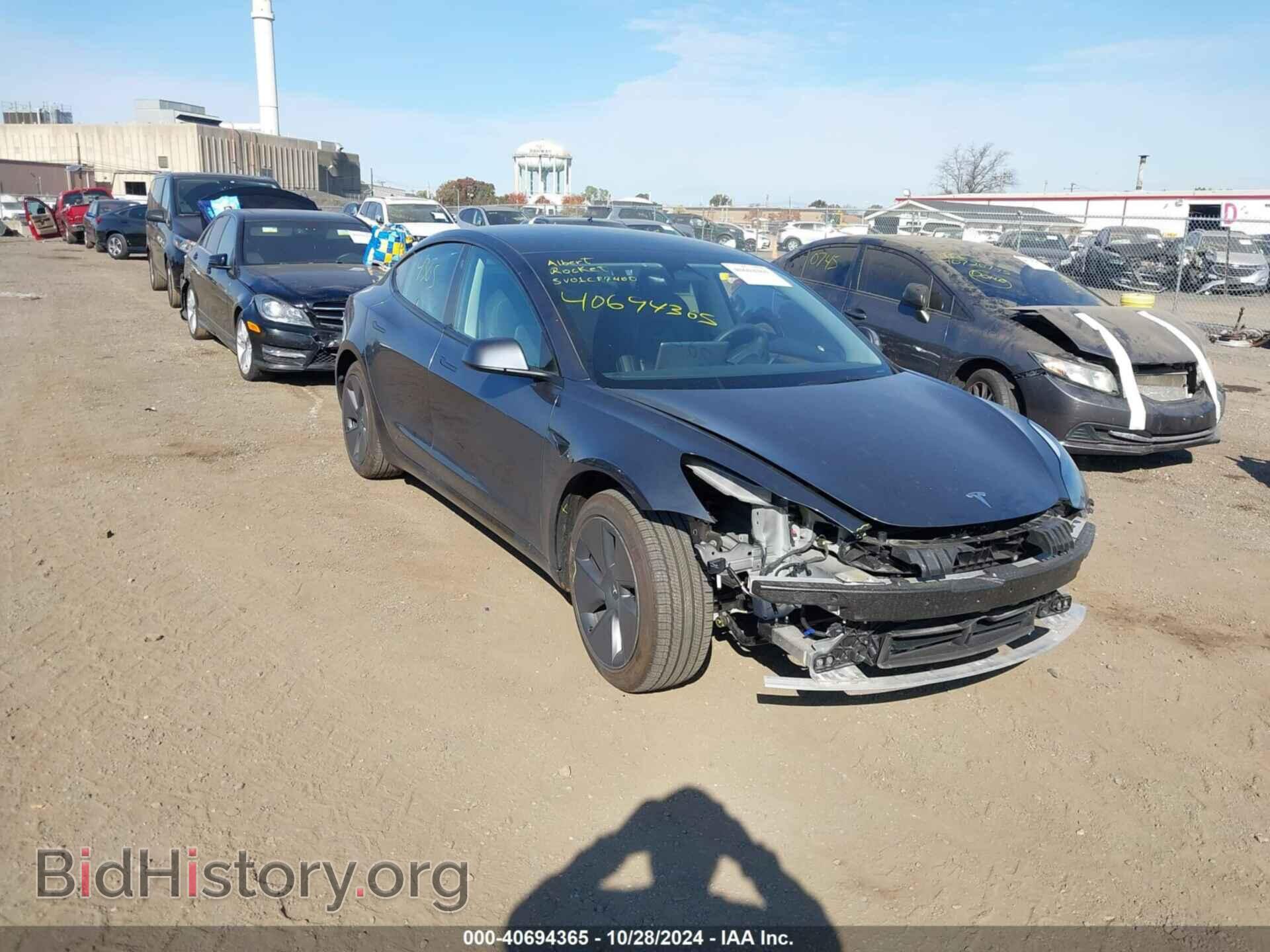 Photo 5YJ3E1EA2PF512098 - TESLA MODEL 3 2023