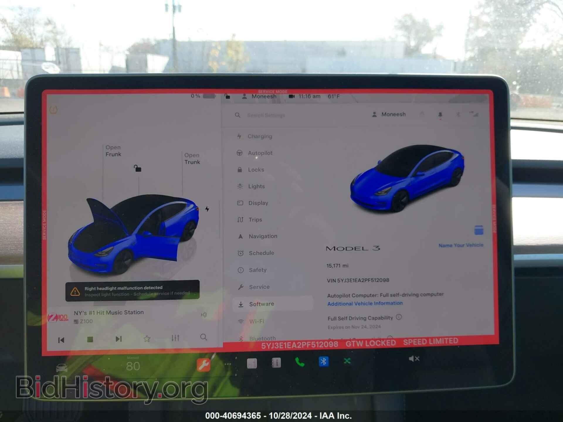 2023 TESLA MODEL 3 - VIN: 5YJ3E1EA2PF512098 - Фото 17