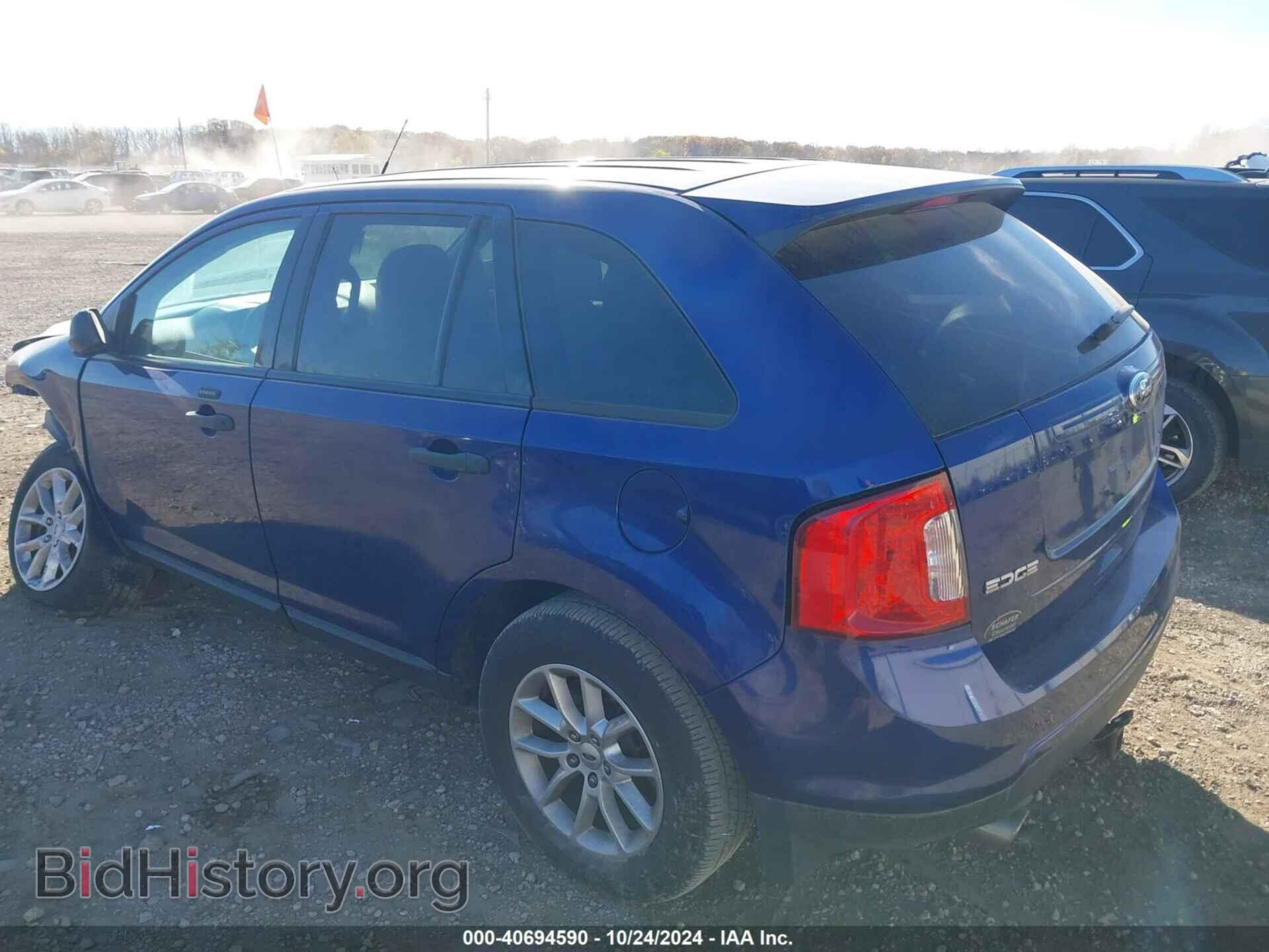 2013 FORD EDGE - VIN: 2FMDK3GCXDBC59592 - Фото 3