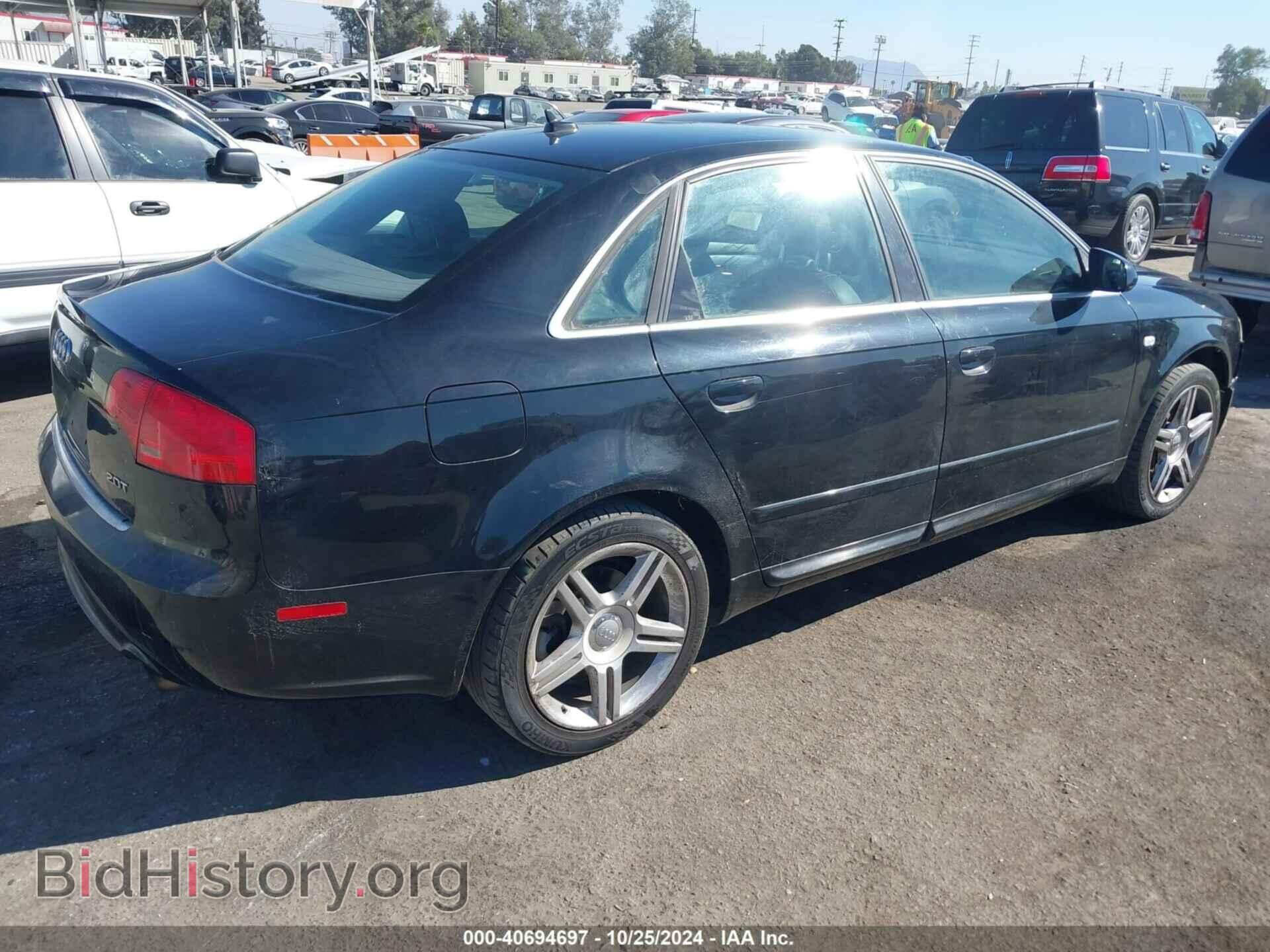 2008 AUDI A4 - VIN: WAUAF78E08A070659 - Фото 4