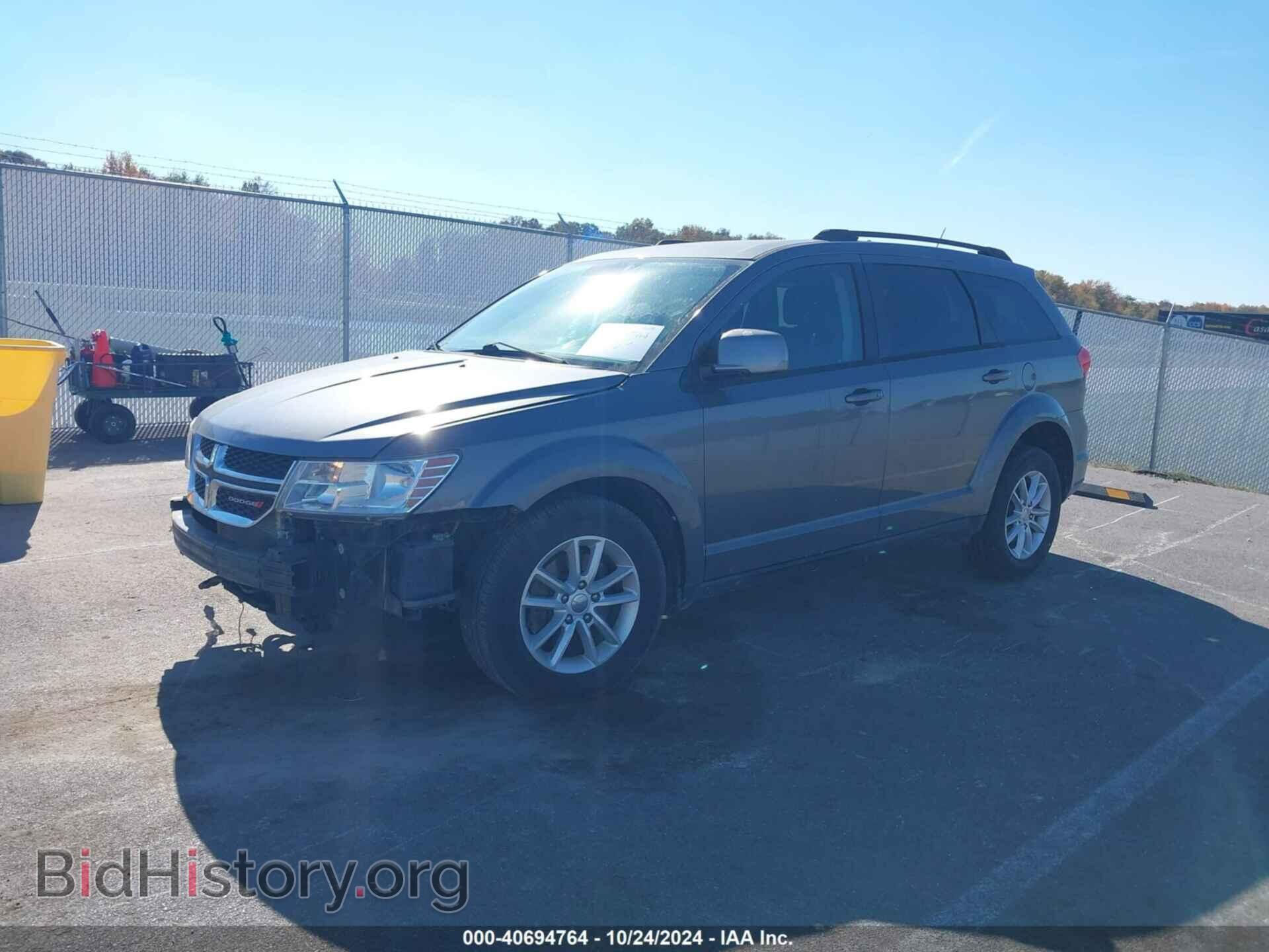 2013 DODGE JOURNEY - VIN: 3C4PDDBGXDT646191 - Фото 2