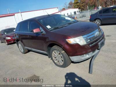 2010 Ford EDGE LIMITED, burgundy — VIN 2FMDK3KC2ABB24500, IAAI