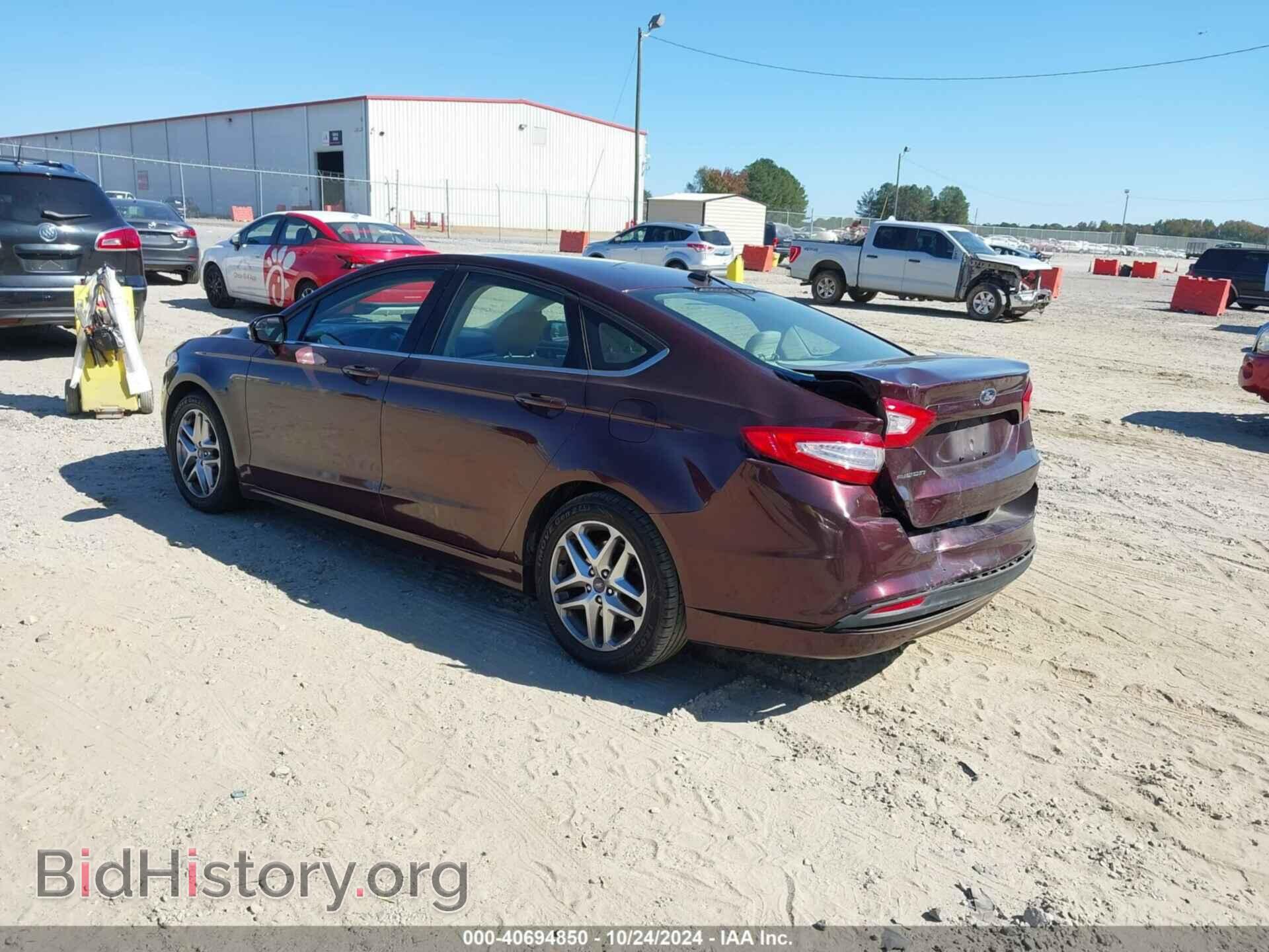 2013 FORD FUSION - VIN: 3FA6P0H73DR337247 - Фото 3