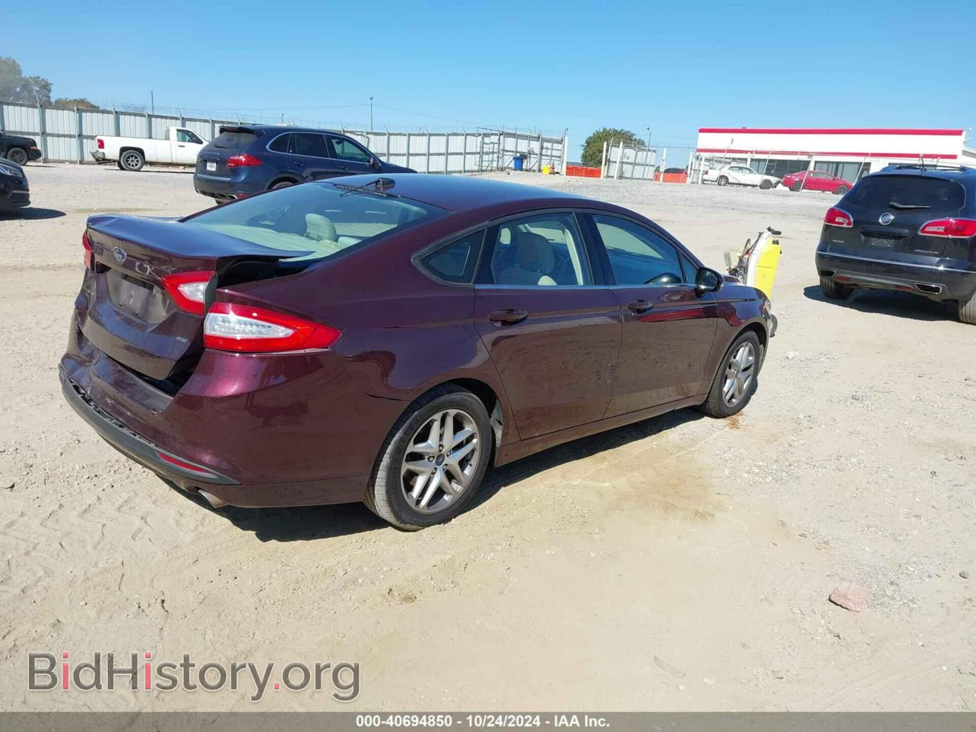 2013 FORD FUSION - VIN: 3FA6P0H73DR337247 - Фото 4