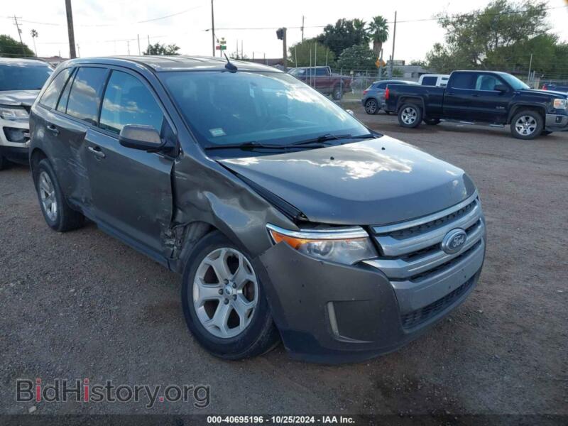 2014 Ford EDGE SEL (VIN 2FMDK4JC2EBA62996) — фото 1 из 16, IAAI, повреждение: правый бок