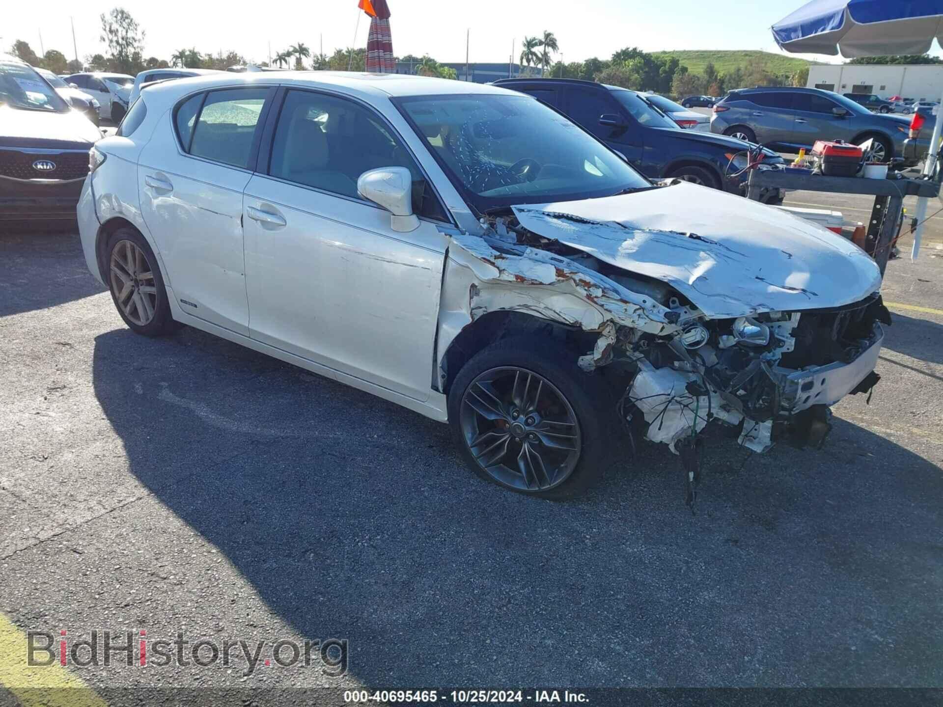 Фотография JTHKD5BH2F2226212 - LEXUS CT 200H 2015
