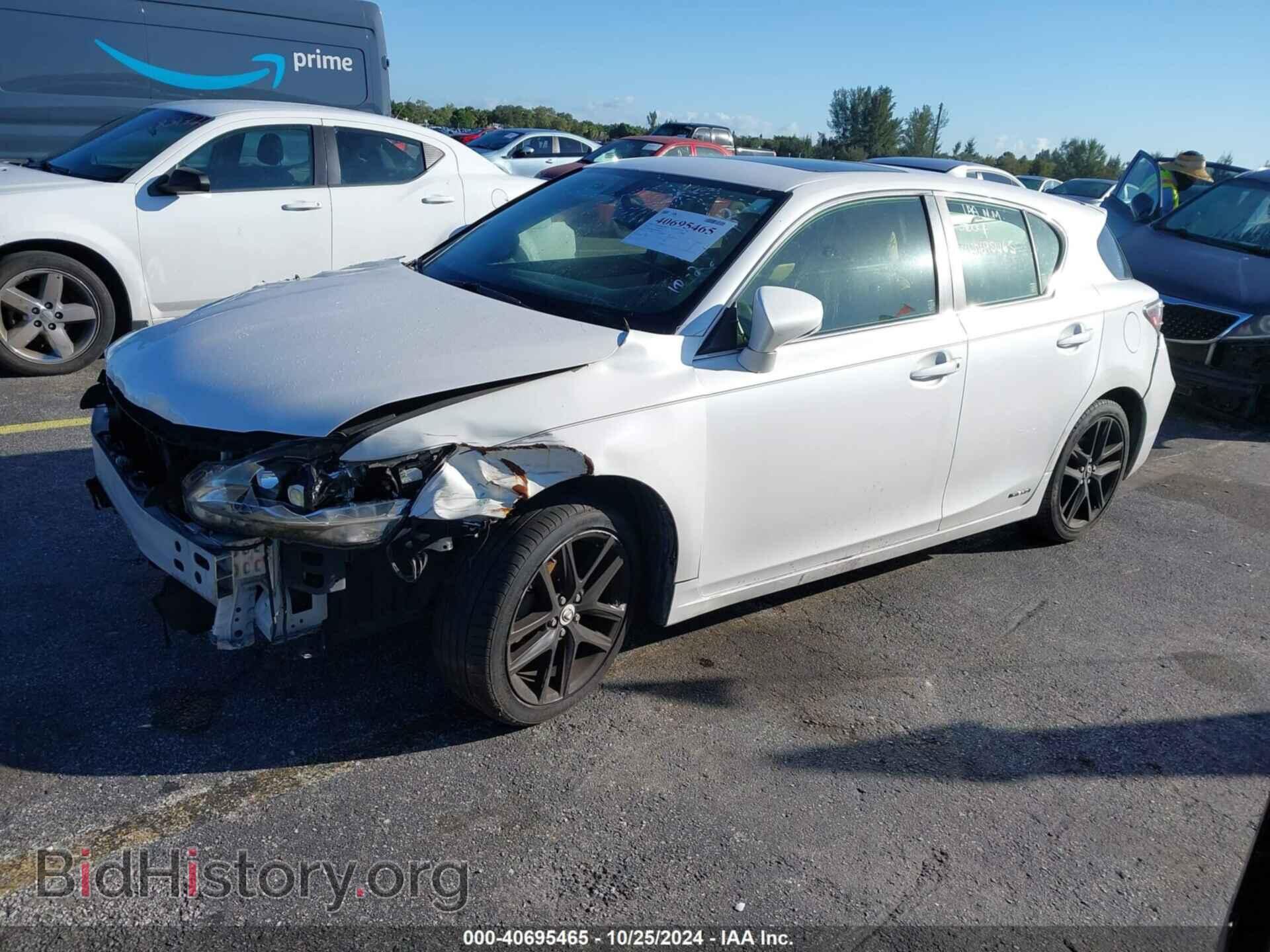 2015 LEXUS CT 200H - VIN: JTHKD5BH2F2226212 - Фото 2