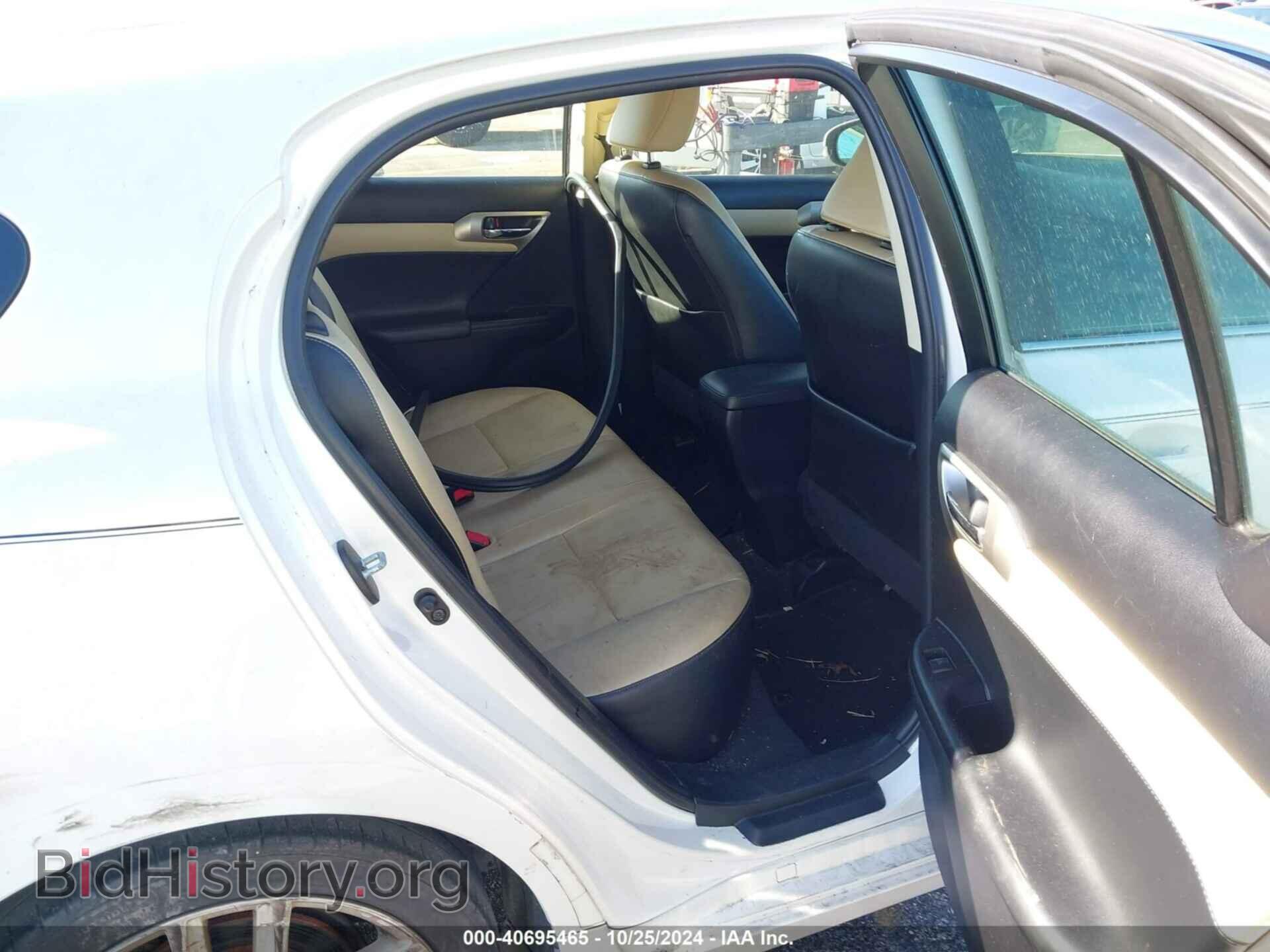 2015 LEXUS CT 200H - VIN: JTHKD5BH2F2226212 - Фото 8