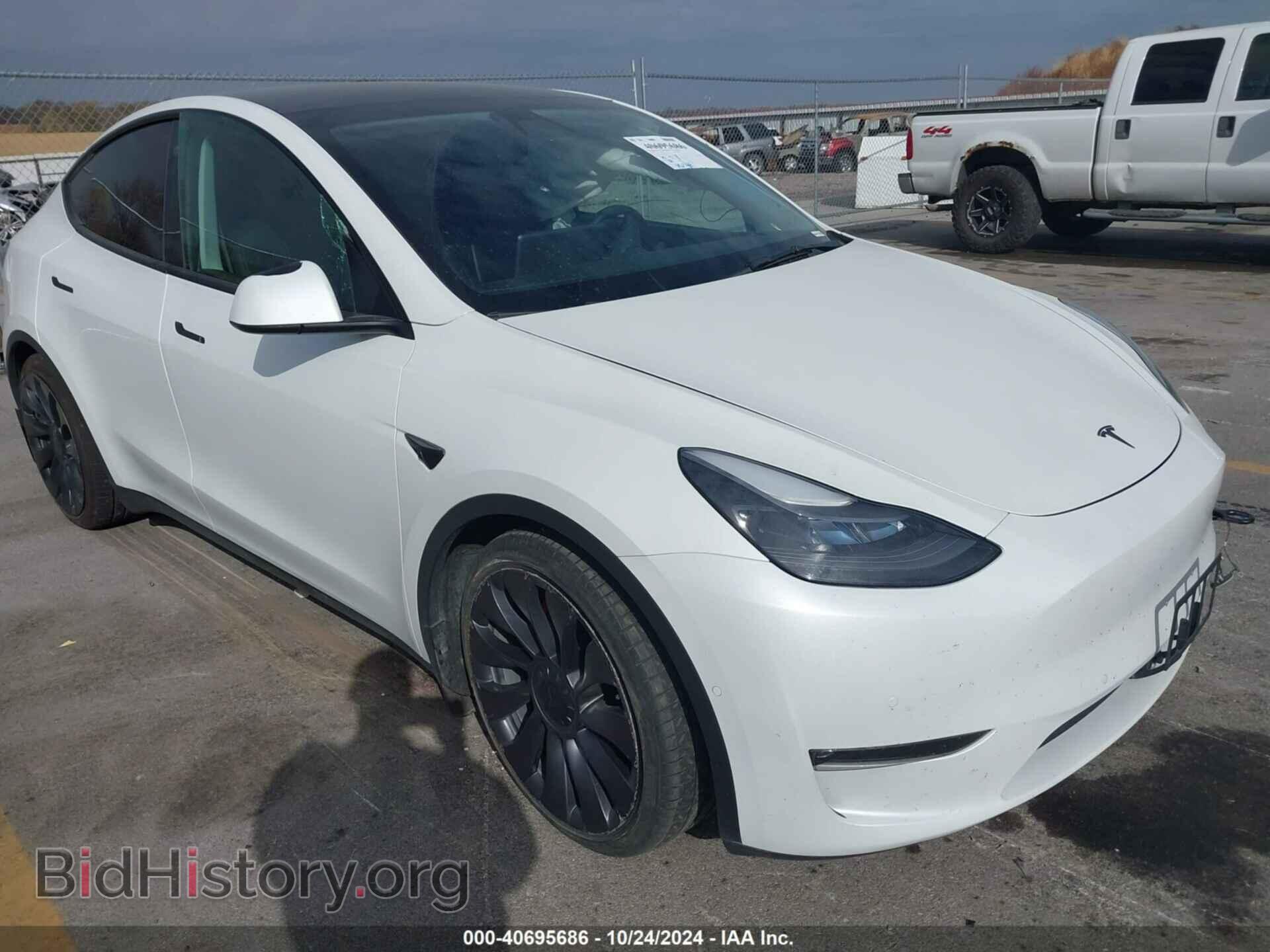 Photo 5YJYGDEF8MF303912 - TESLA MODEL Y 2021