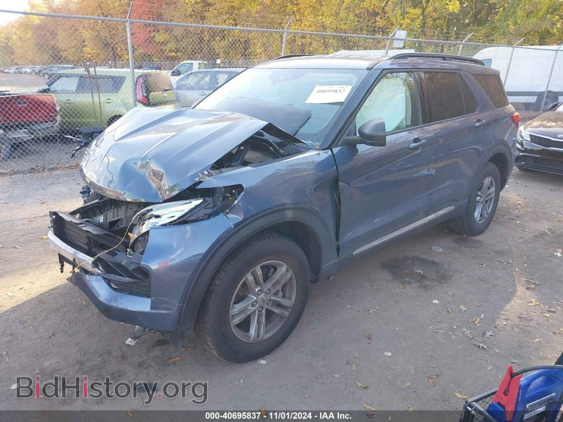 2021 FORD EXPLORER - VIN: 1FMSK8DH1MGA01331 - Фото 2