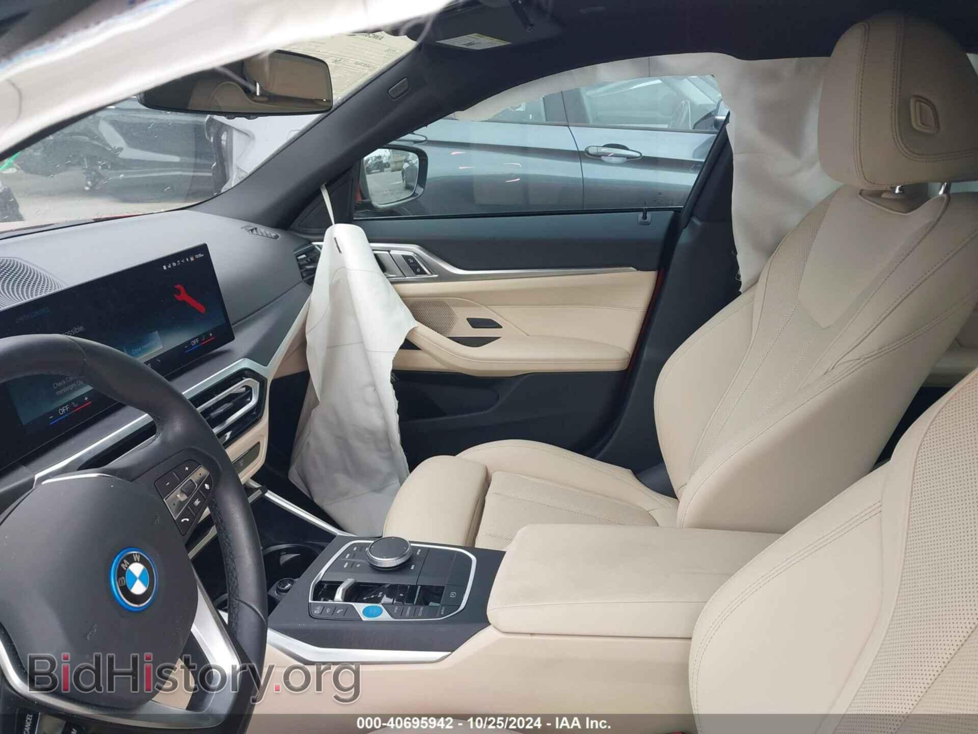 2024 BMW I4 - VIN: WBY43AW02RFS39063 - Фото 5