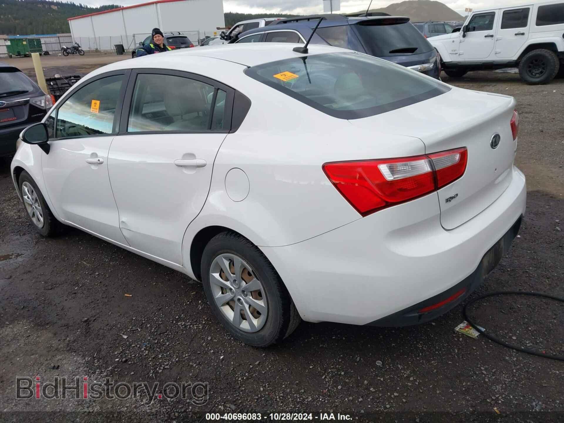 2012 KIA RIO - VIN: KNADM4A33C6091575 - Фото 3