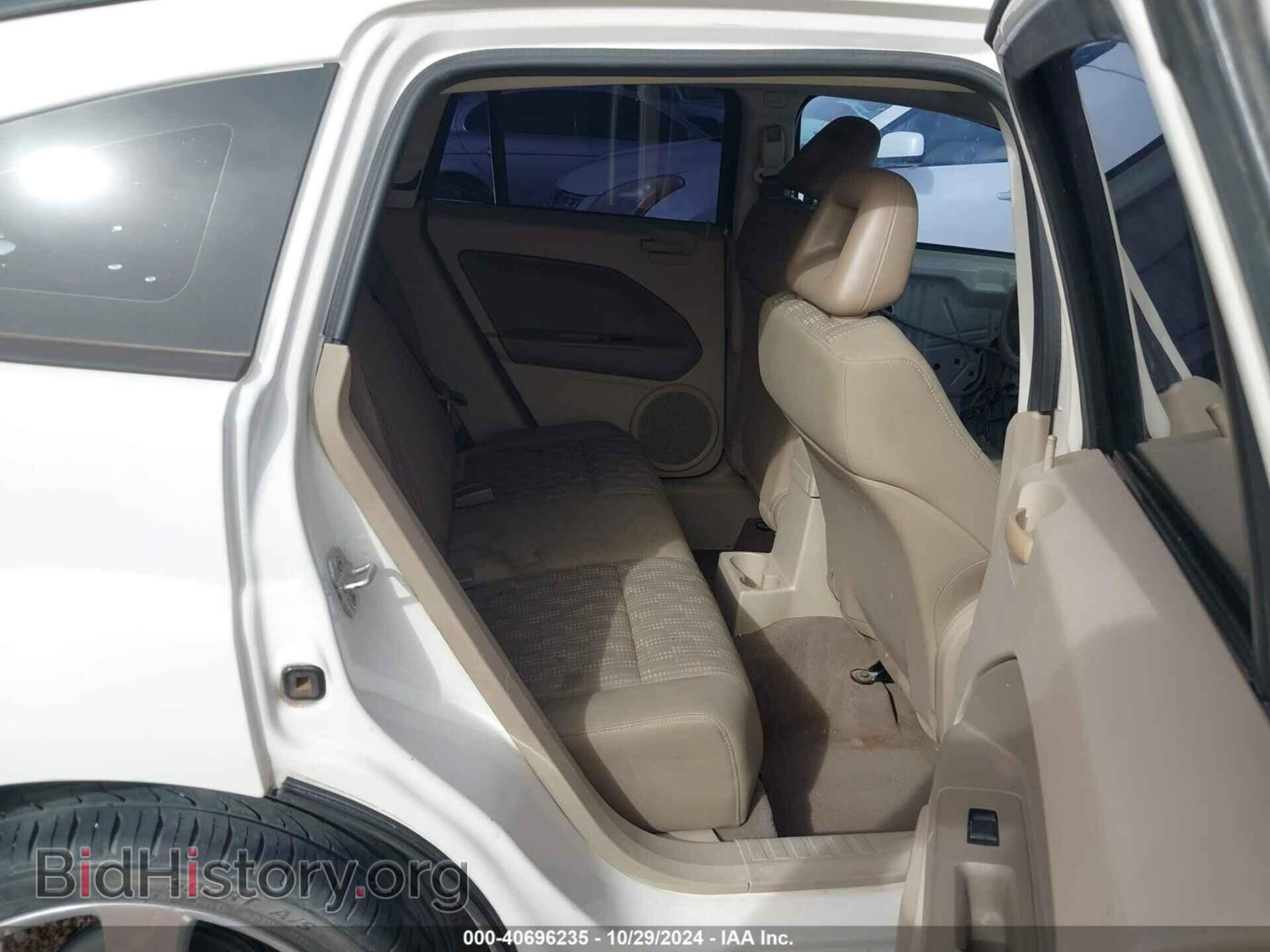 2007 DODGE CALIBER - VIN: 1B3HB48B07D569896 - Фото 8