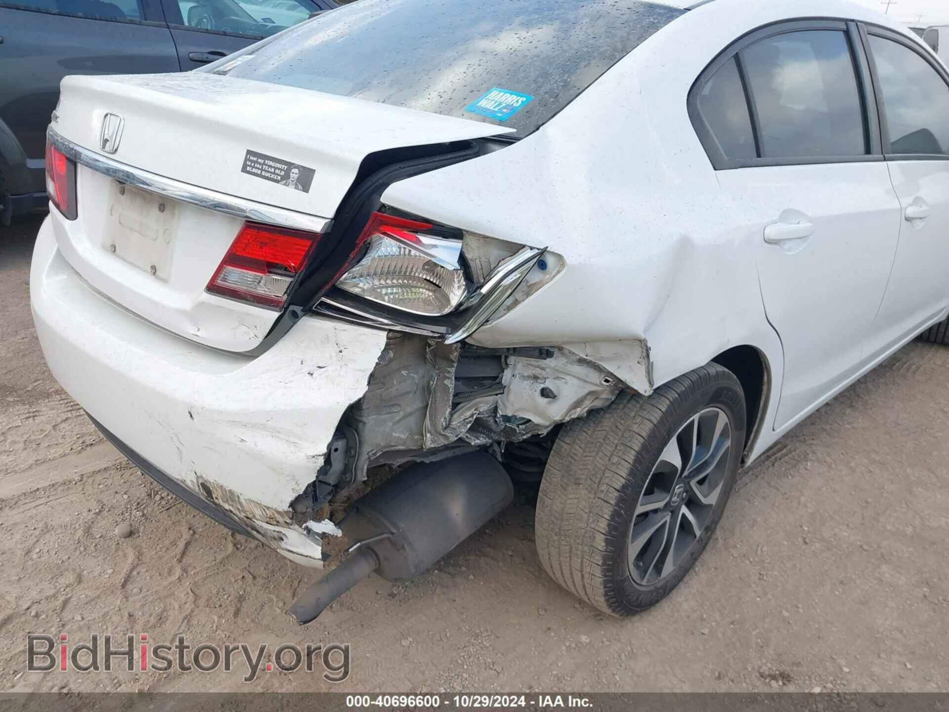 2013 HONDA CIVIC - VIN: 19XFB2F96DE059492 - Фото 6