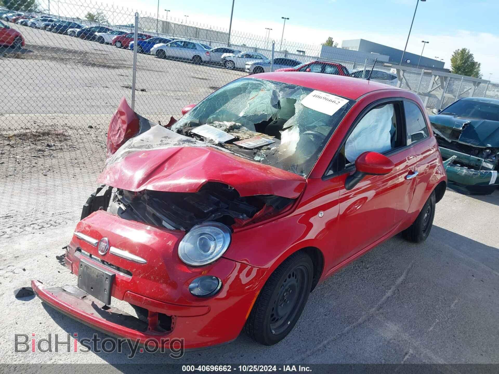 2015 FIAT 500 - VIN: 3C3CFFAR2FT653022 - Photo 2