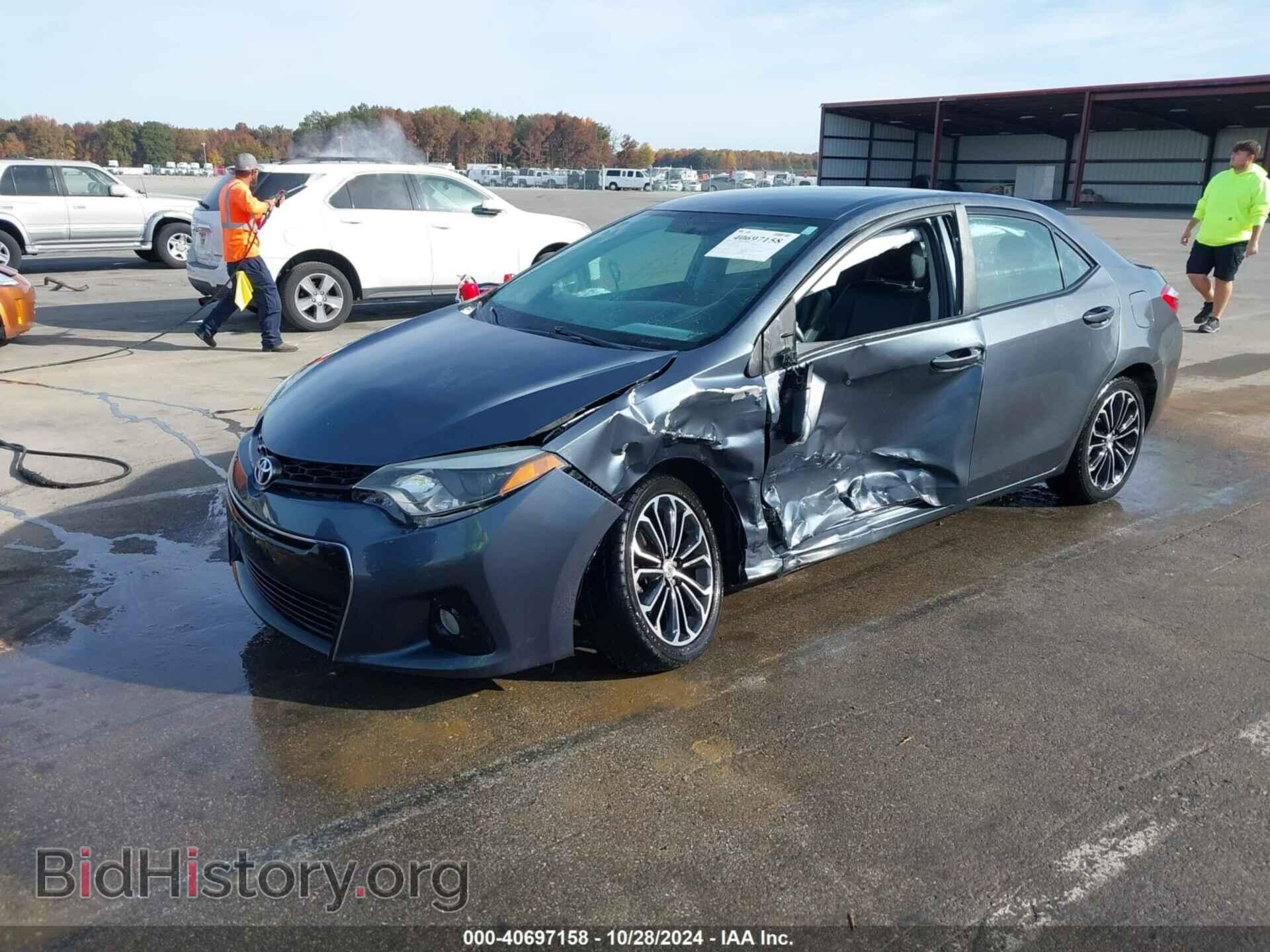 2014 TOYOTA COROLLA - VIN: 2T1BURHEXEC027933 - Фото 2